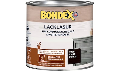 Bondex Holzschutzlasur, Nussbaum Dunkel, 0,375 Liter Inhalt kaufen