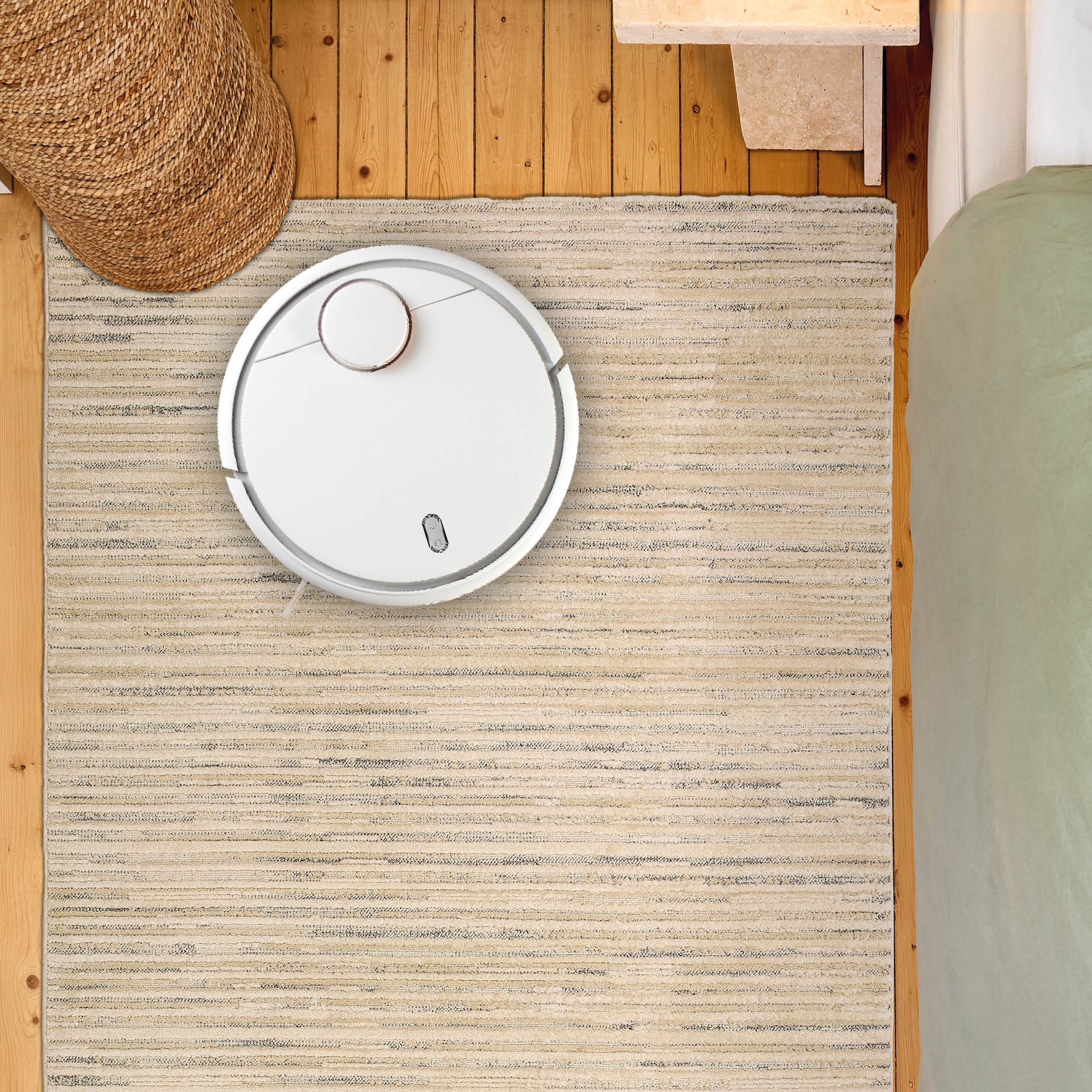 ASTRA Teppich »Lou 253«, rechteckig, 10 mm Höhe, Hoch Tief Struktur, Kurzflor, Wohnzimmer, Schlafzimmer