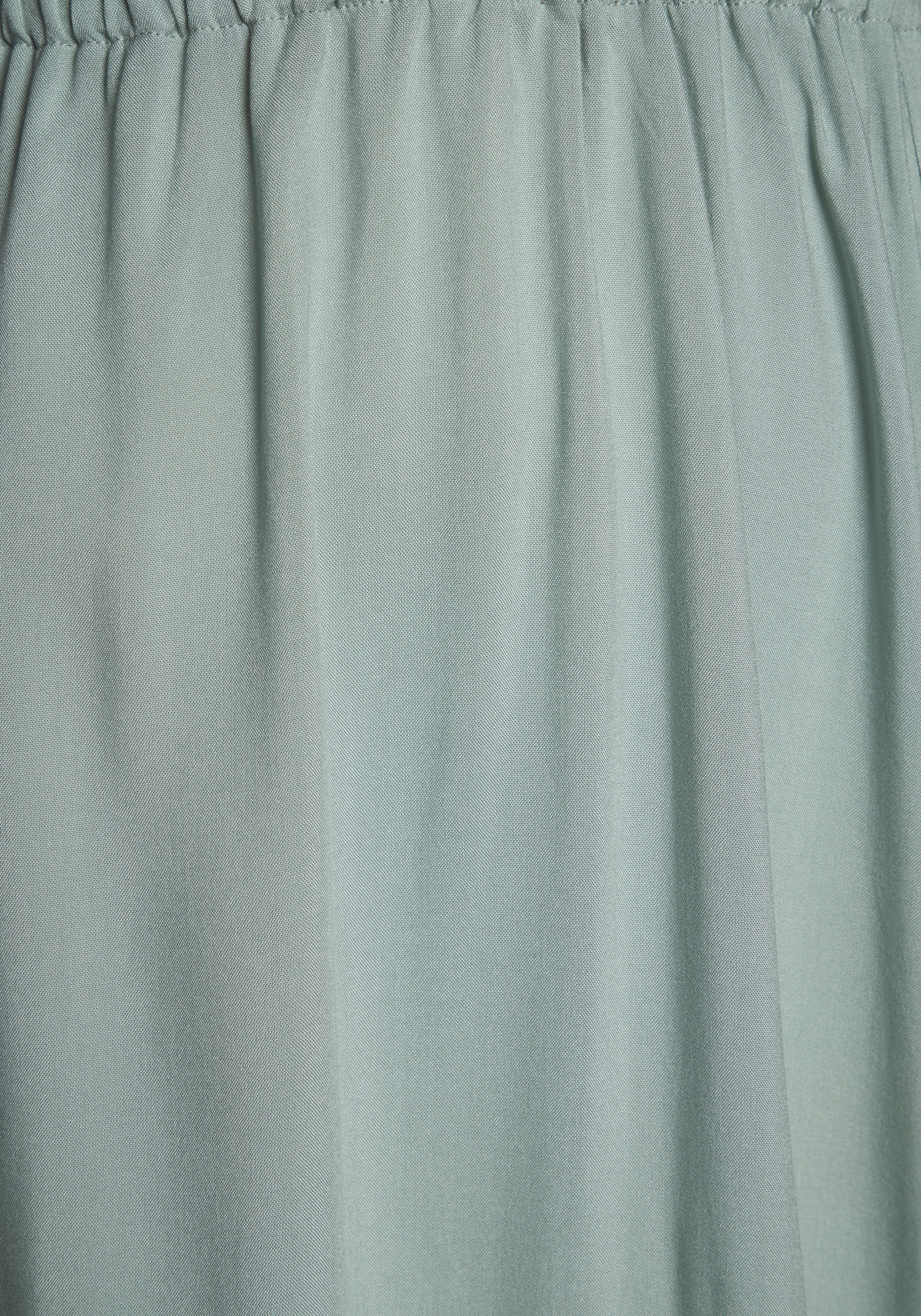 LASCANA Midikleid »mit Reißverschluss am Ausschnitt aus Webware« leichtes Sommerkleid, Strandkleid, Viskosekleid
