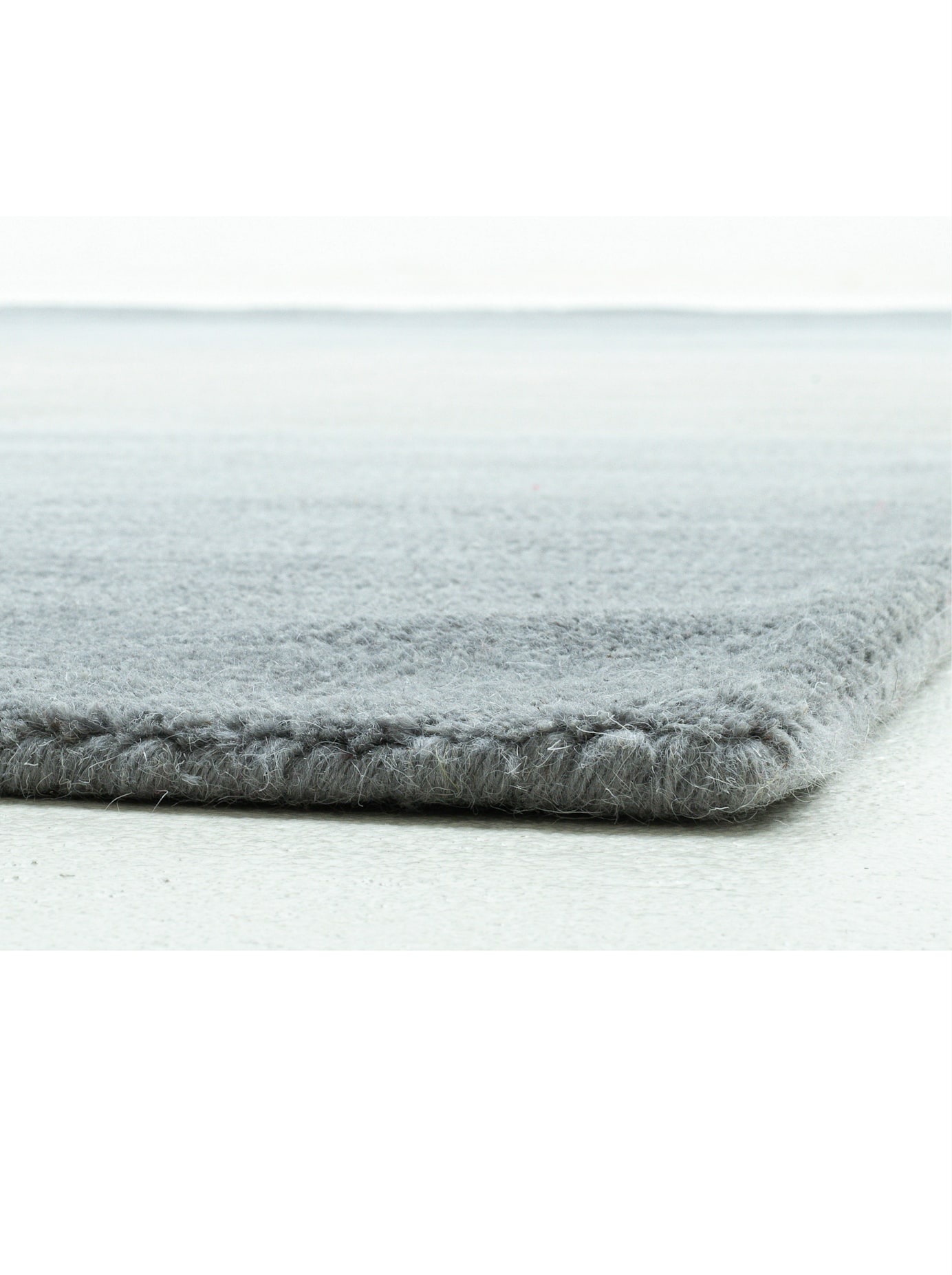 Teppich HEINE HOME Gr. 6, grau, B:190cm H:12mm L:290cm, Wolle, Teppiche, Teppich 2