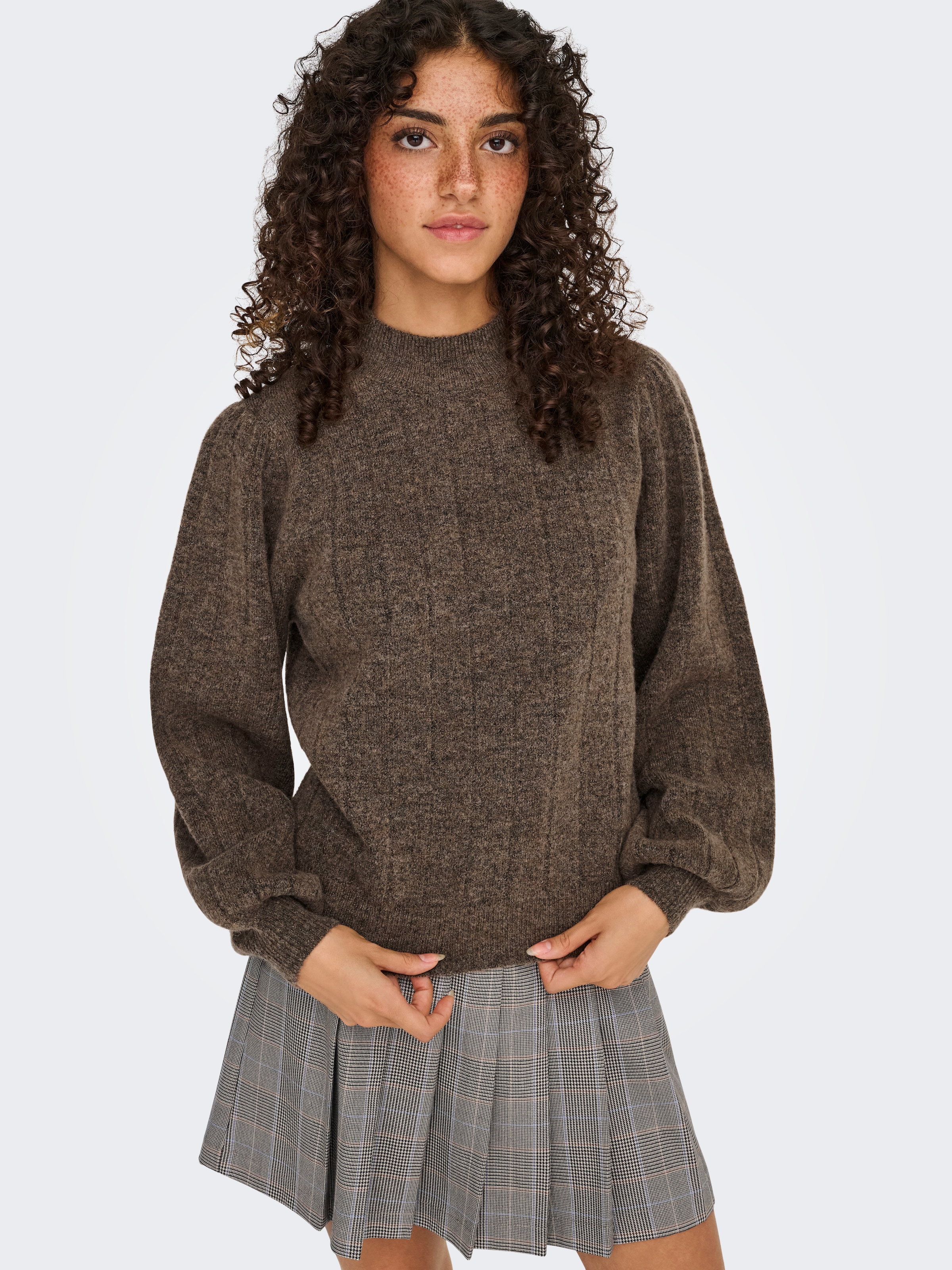 ONLY Strickpullover "ONLFIRENZE LS HIGHNECK PULLOVER KNT NCA" günstig online kaufen