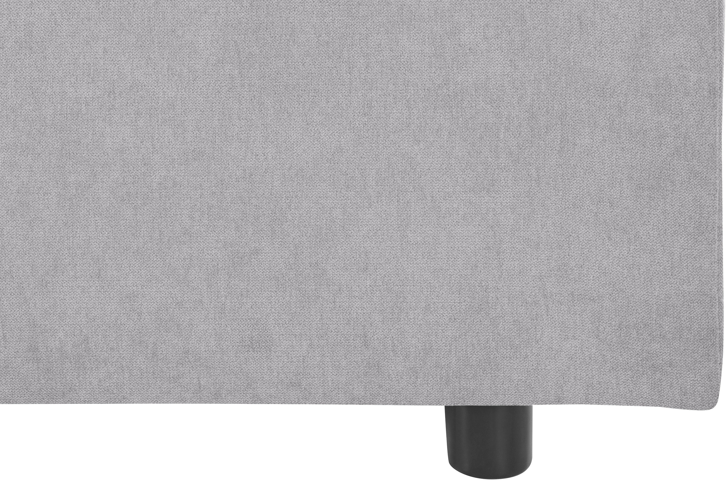 INOSIGN Boxbett »Luan«, Schubkästen, LED-Beleuchtung und Topper, in Breite 120 cm und 180 cm
