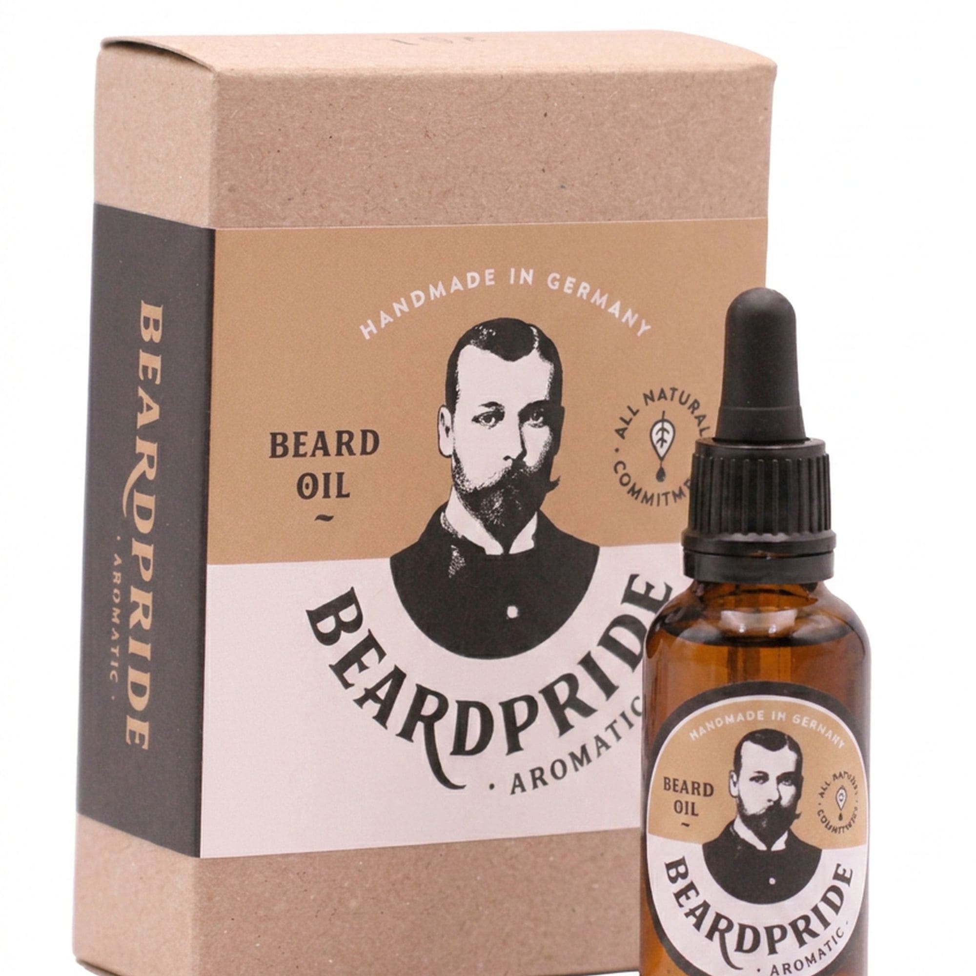 BEARDPRIDE Herren Bartöl "Aromatic", 30ml, braun, Bartpflegemittel