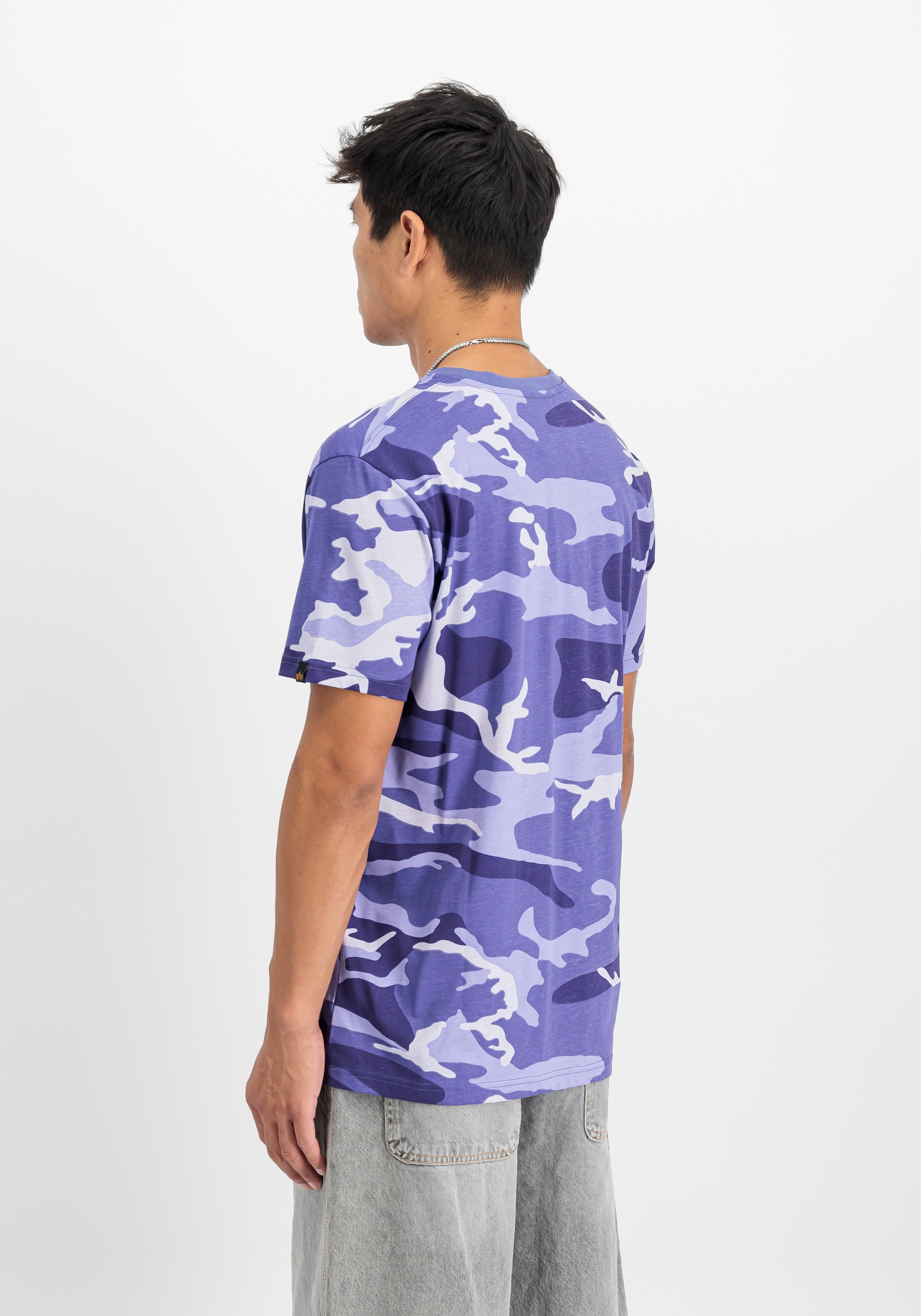 Alpha Industries T-Shirt »Alpha Industries Men - T-Shirts Basic T-Shirt BL Camo PP«