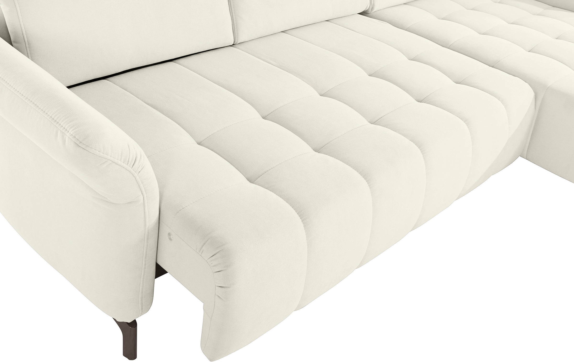 INOSIGN Ecksofa »Fresh L-Form«, Federkern, wahlweise Kopfteilverstellung und motorischer Vorziehsitz