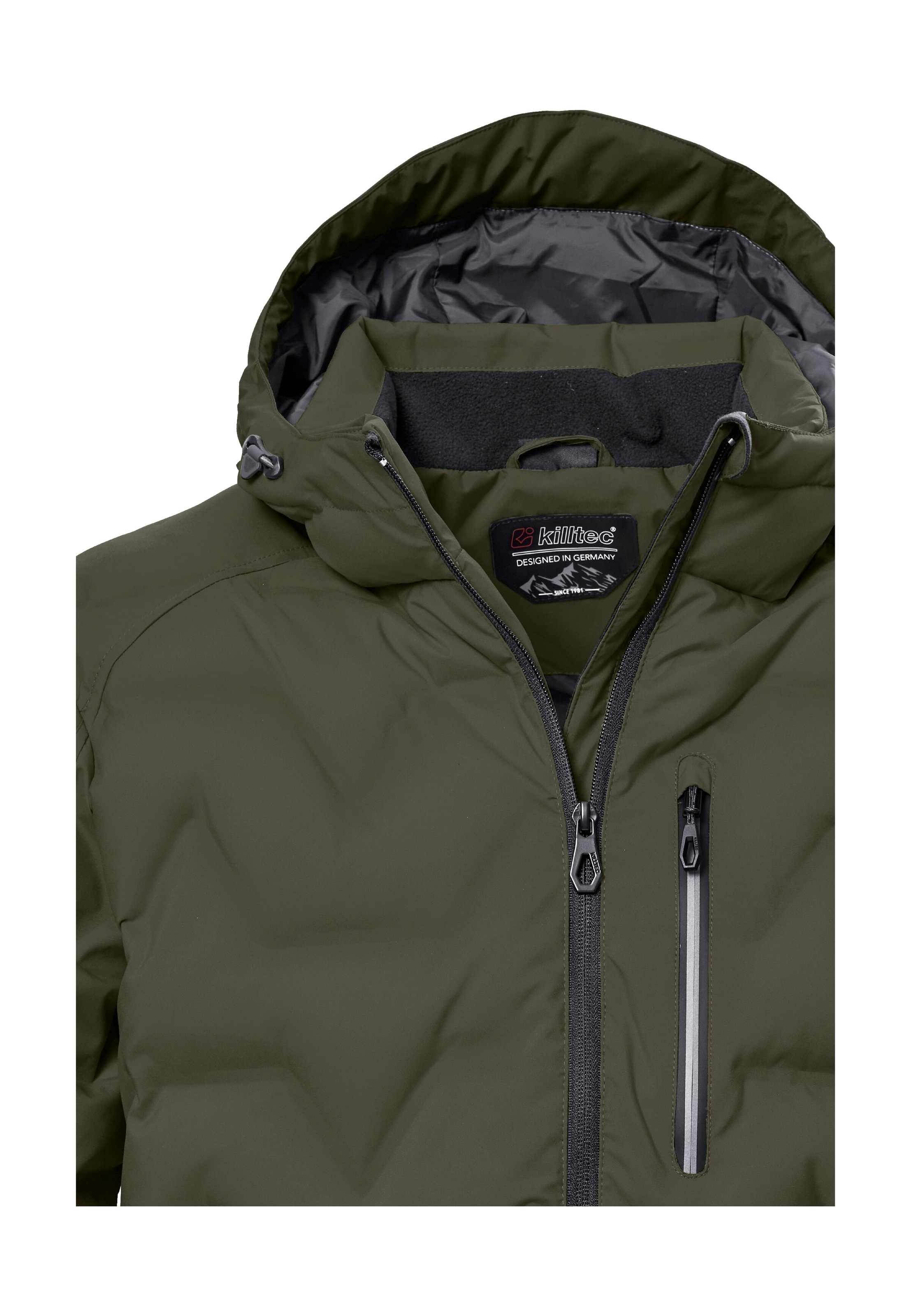 Thumbnail - Killtec Steppjacke "KOW 60 MN QLTD JCKT" Wasser- und windabweisend, atmungsaktiv, verstellbare Kapuze