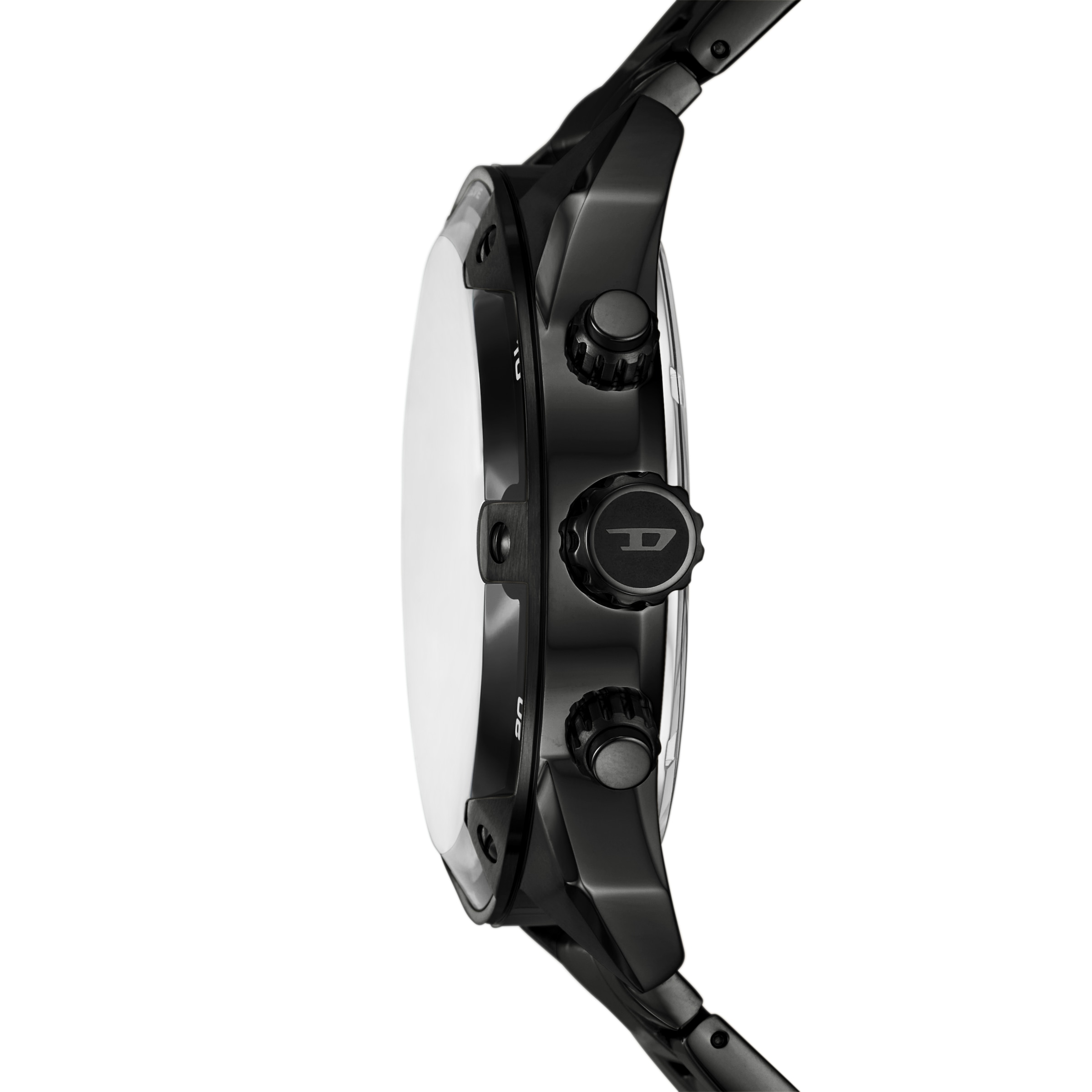 Diesel Chronograph »SPIKED«, Quarzuhr, Armbanduhr, Herrenuhr, Edelstahlarmband, analog, Tag