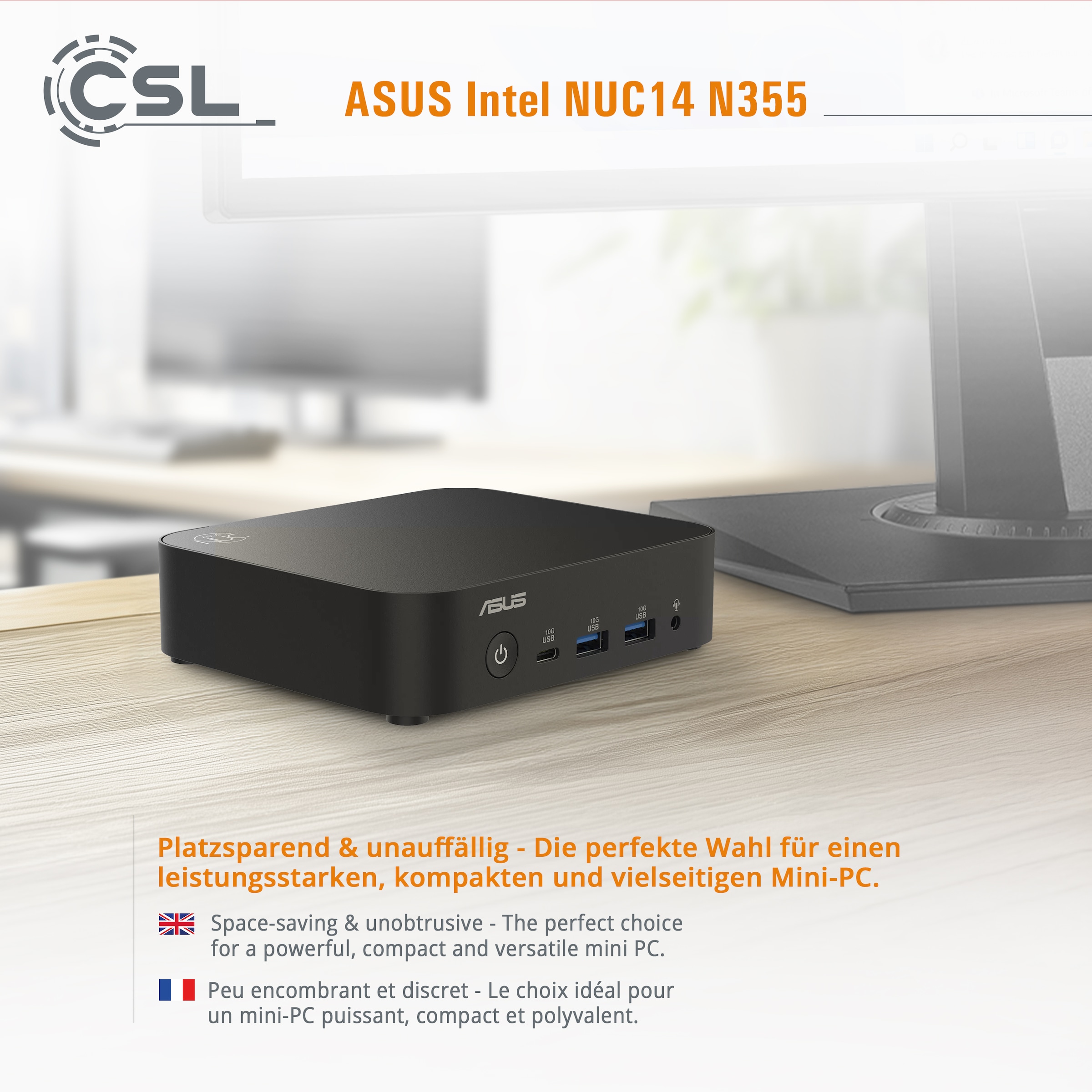 CSL PC »ASUS NUC14 N355«