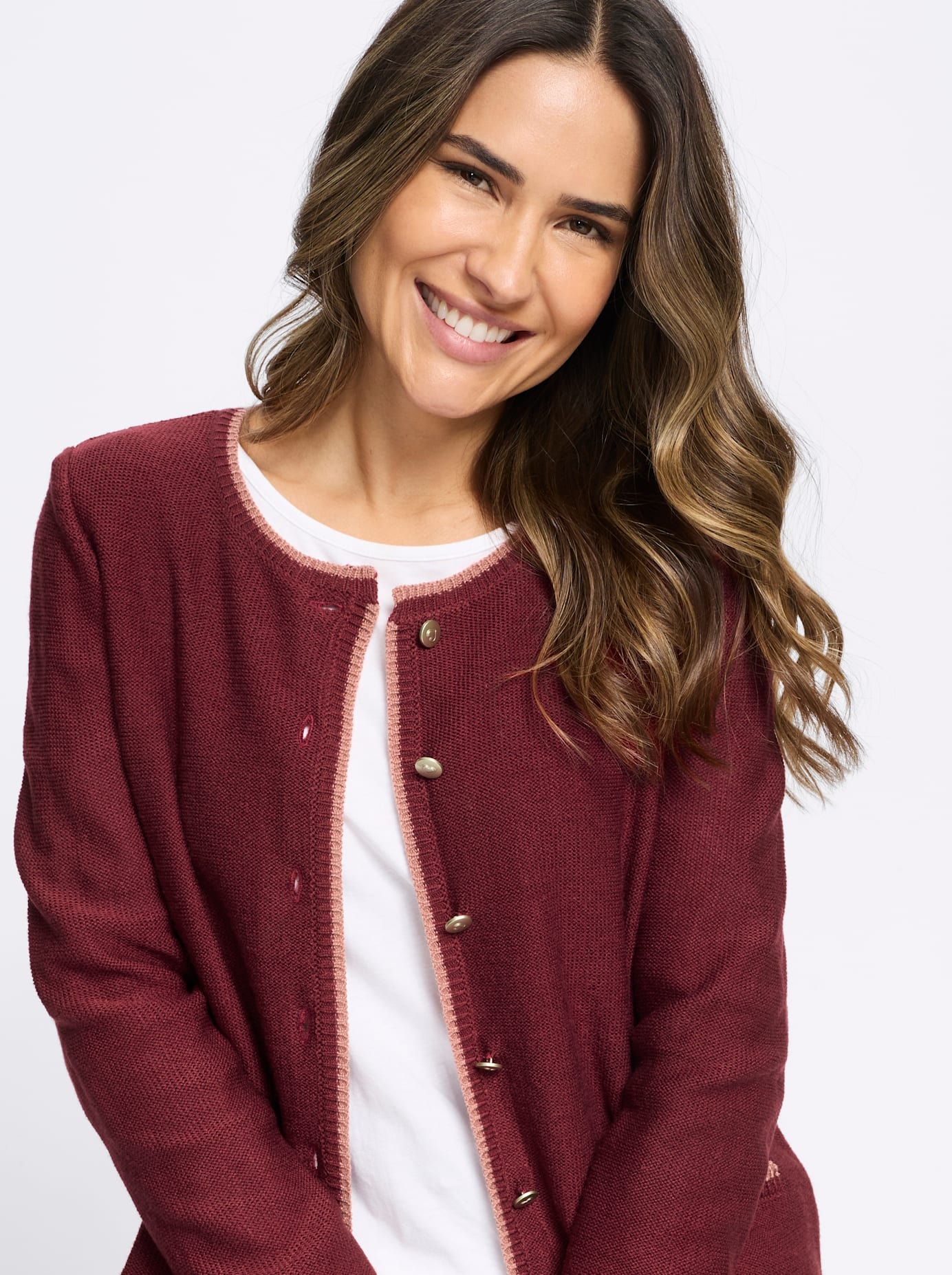 Classic Basics Strickjacke