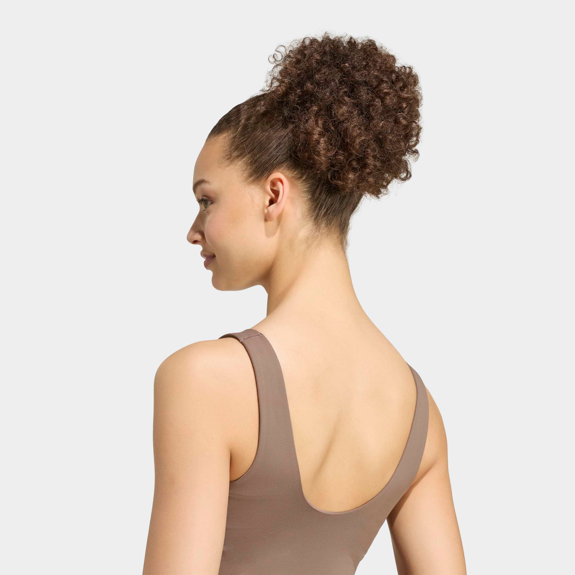 adidas Performance Tanktop »3-STREIFEN STUDIO ALL ME, LEICHT STÜTZEND«