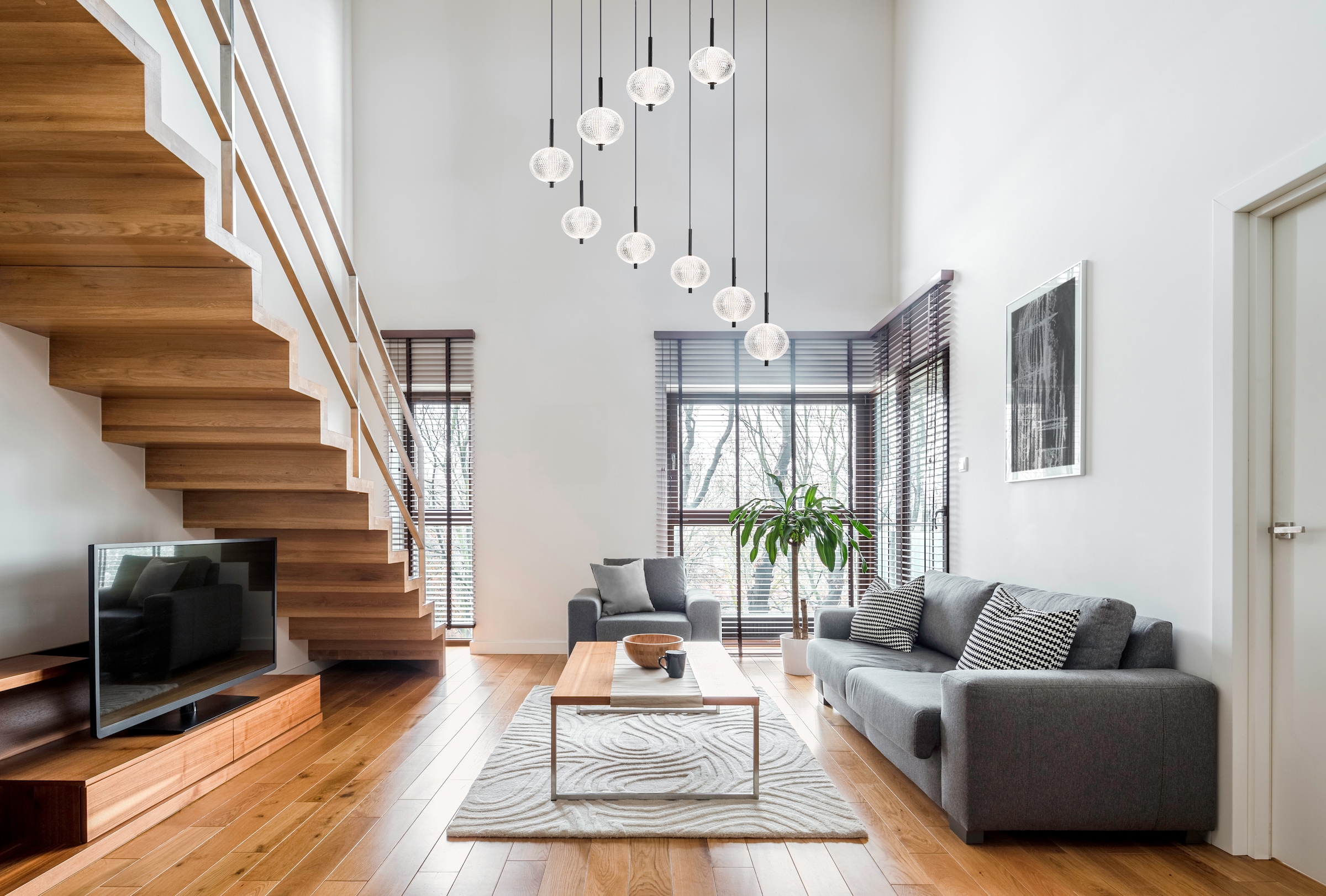 GLOBO LIGHTING LED Pendelleuchte »AIDA«, Leuchtmittel LED-Modul | LED fest integriert, Hängelampe/Hängeleuchte/Wohnzimmer/Esstisch/elegant