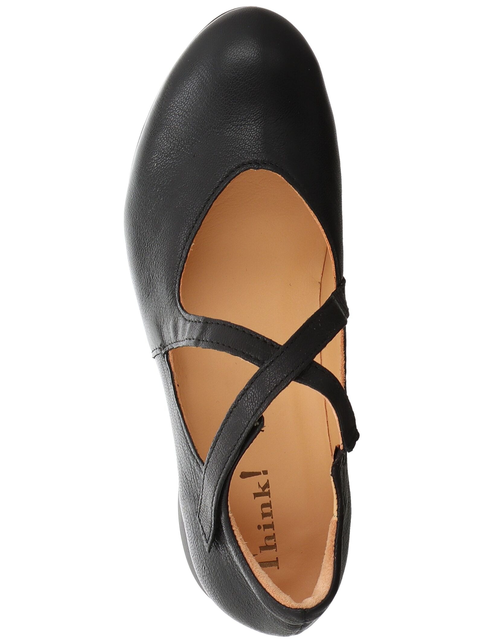 Think! Riemchenballerina »Think! Ballerinas Nappaleder«