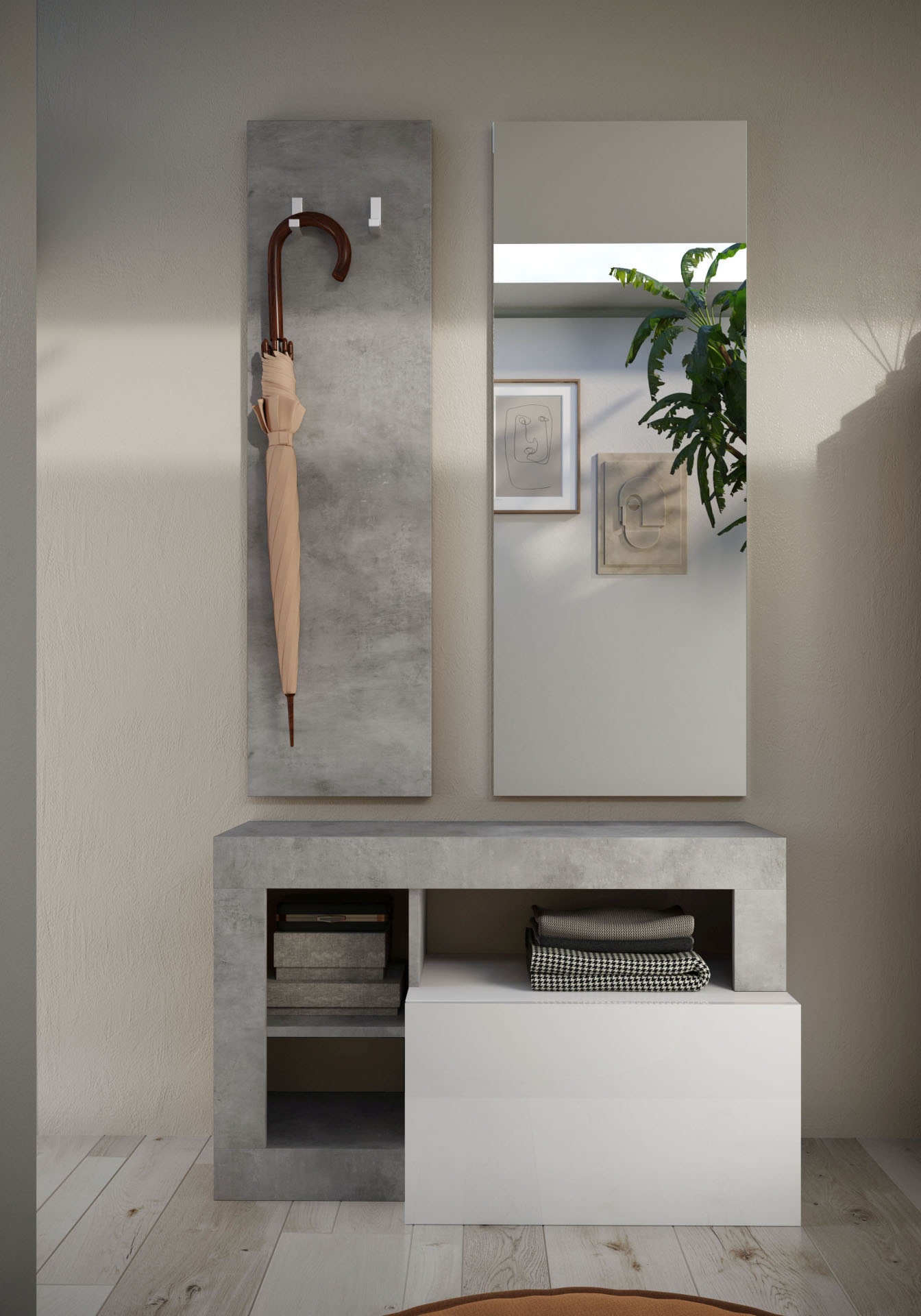 Thumbnail - Home affaire Garderobenpaneel "Hamburg"