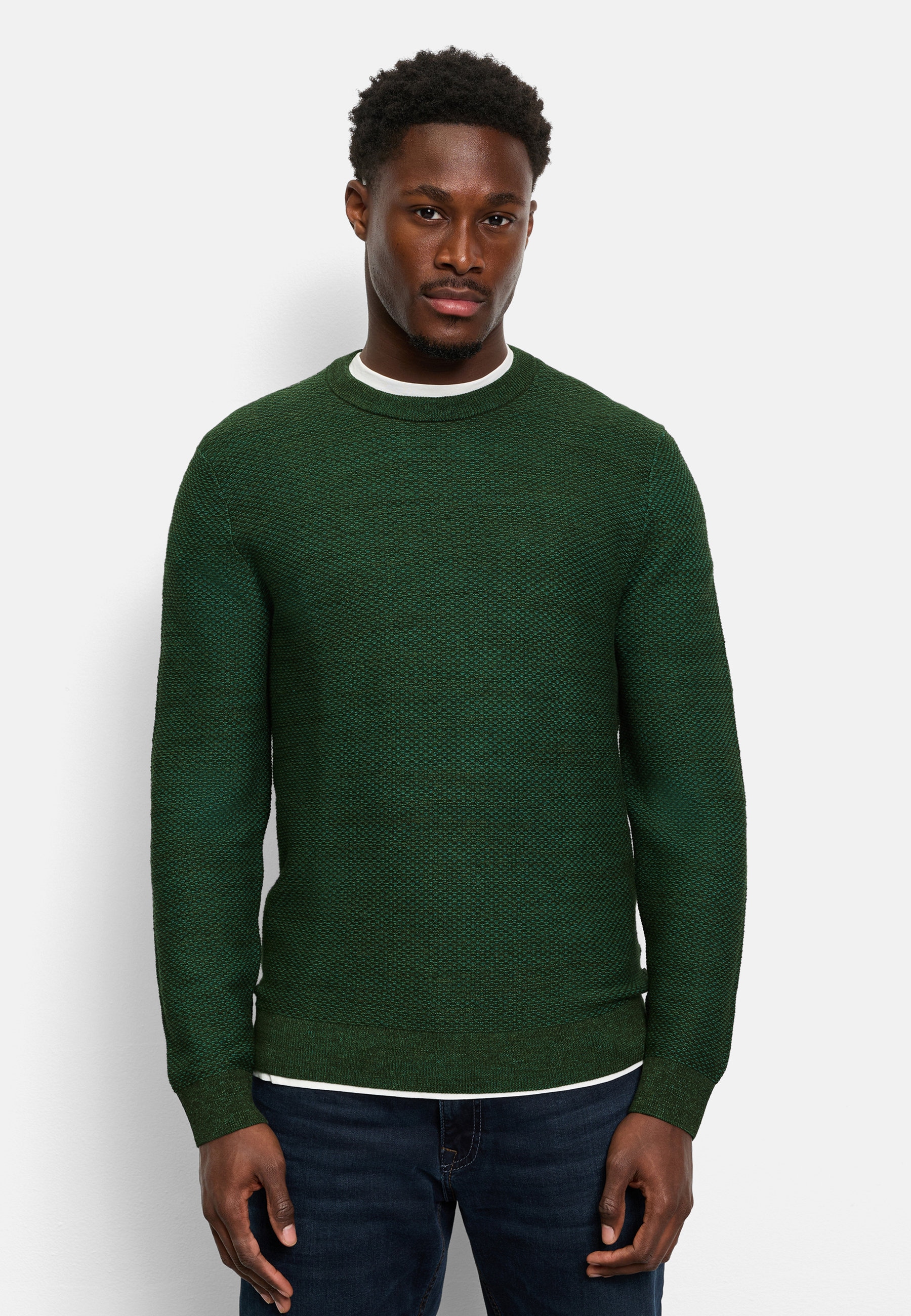 OLYMP Strickpullover "OLYMP Casual Strick, Pullover"