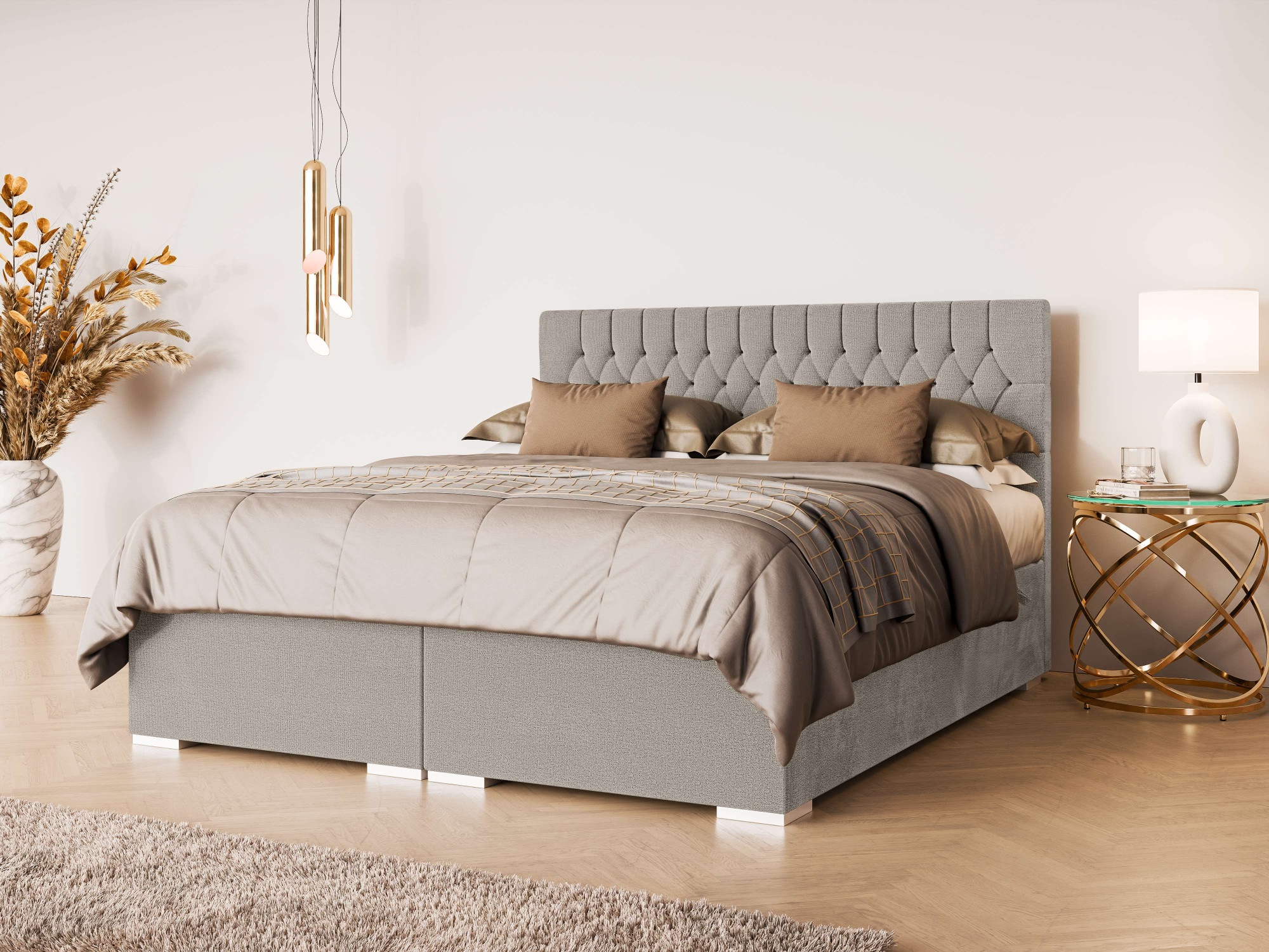 Home affaire Polsterbett "ALIY mit Matratze und Topper, in 3 Breiten (140, günstig online kaufen