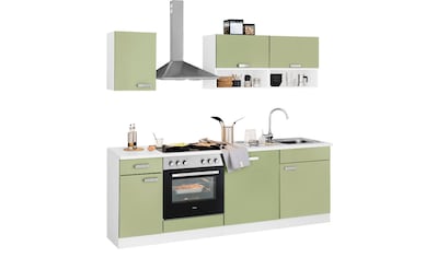 wiho Küchen Küchenzeile »Husum«, ohne E-Geräte, Breite 220 cm kaufen