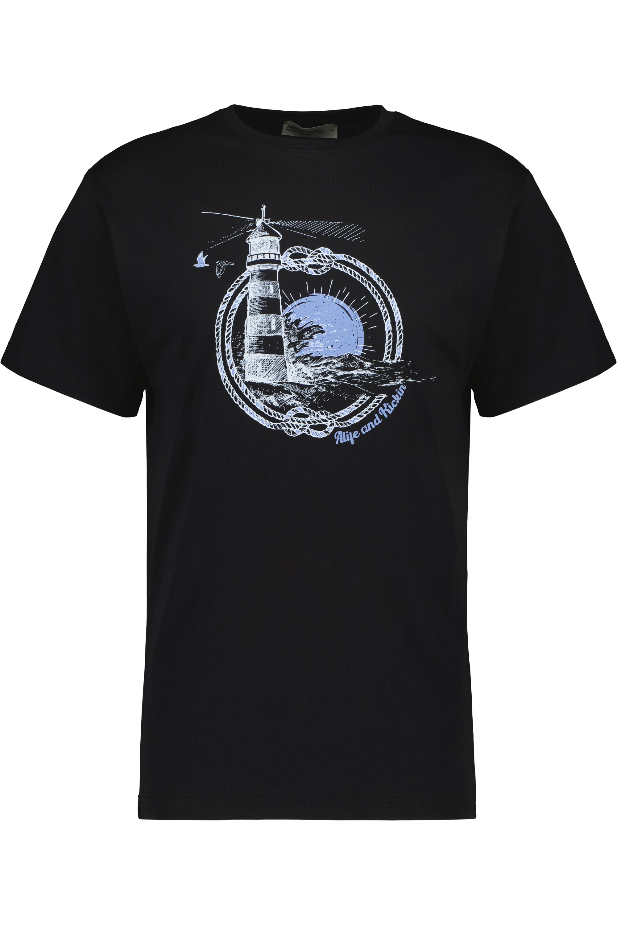 Alife & Kickin Rundhalsshirt »BrodyAK P Shirt lighthouse Herren Kurzarmshirt, Shirt«