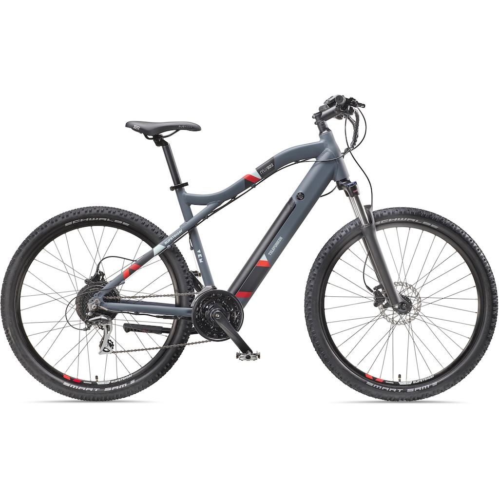 Telefunken E-Bike »Aufsteiger M922«, 24 Gang, Shimano, Acera, Heckmotor 250 W