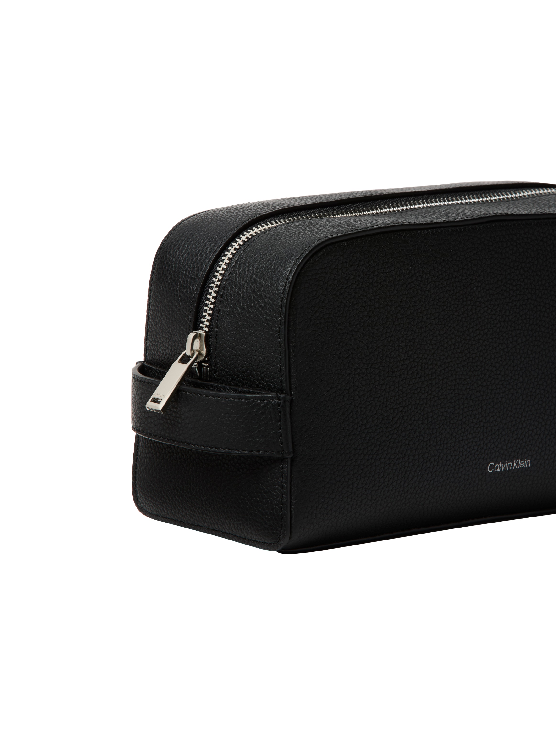 Calvin Klein Kulturbeutel »FOIL EMBOSS« Waschbeutel, Kosmetiktasche, Kulturtasche mit Trageschlaufe