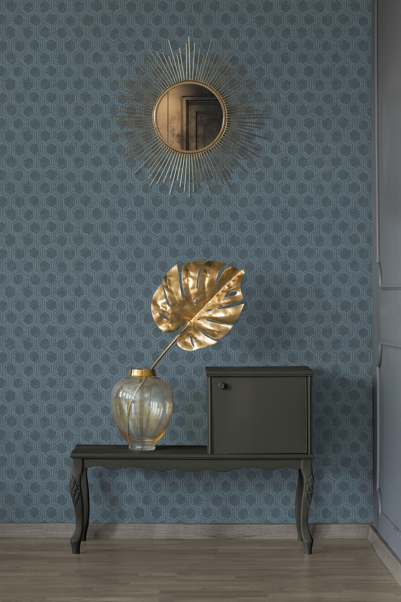 Architects Paper Vliestapete »Alpha«, grafisch-matt-glänzend, Grafik Tapete Geometrisch Tapeten Wohnzimmer Schlafzimmer Küche Flur