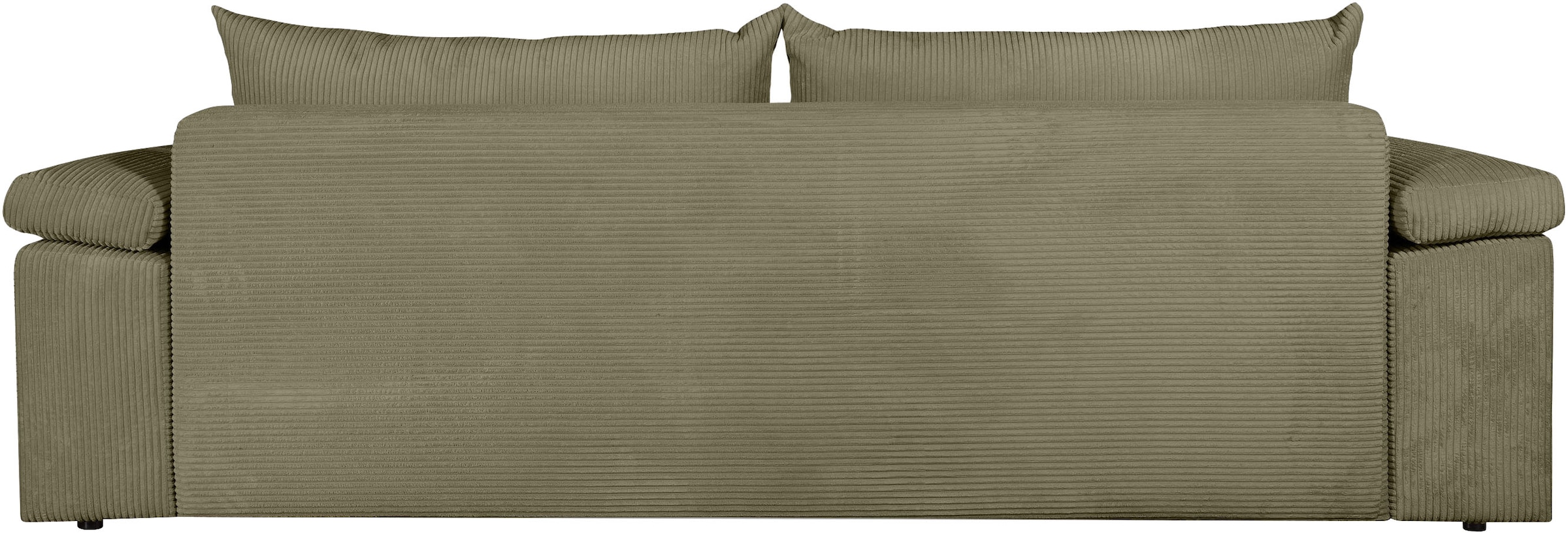 COLLECTION AB Schlafsofa »Mara, B: 249 cm, Liegefl. 139x195 cm« Dauer-Schlaffunktion, Bettkasten & Federkern, wahlweise mit Topper