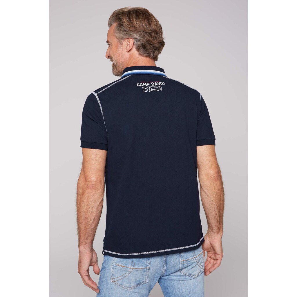 CAMP DAVID Poloshirt