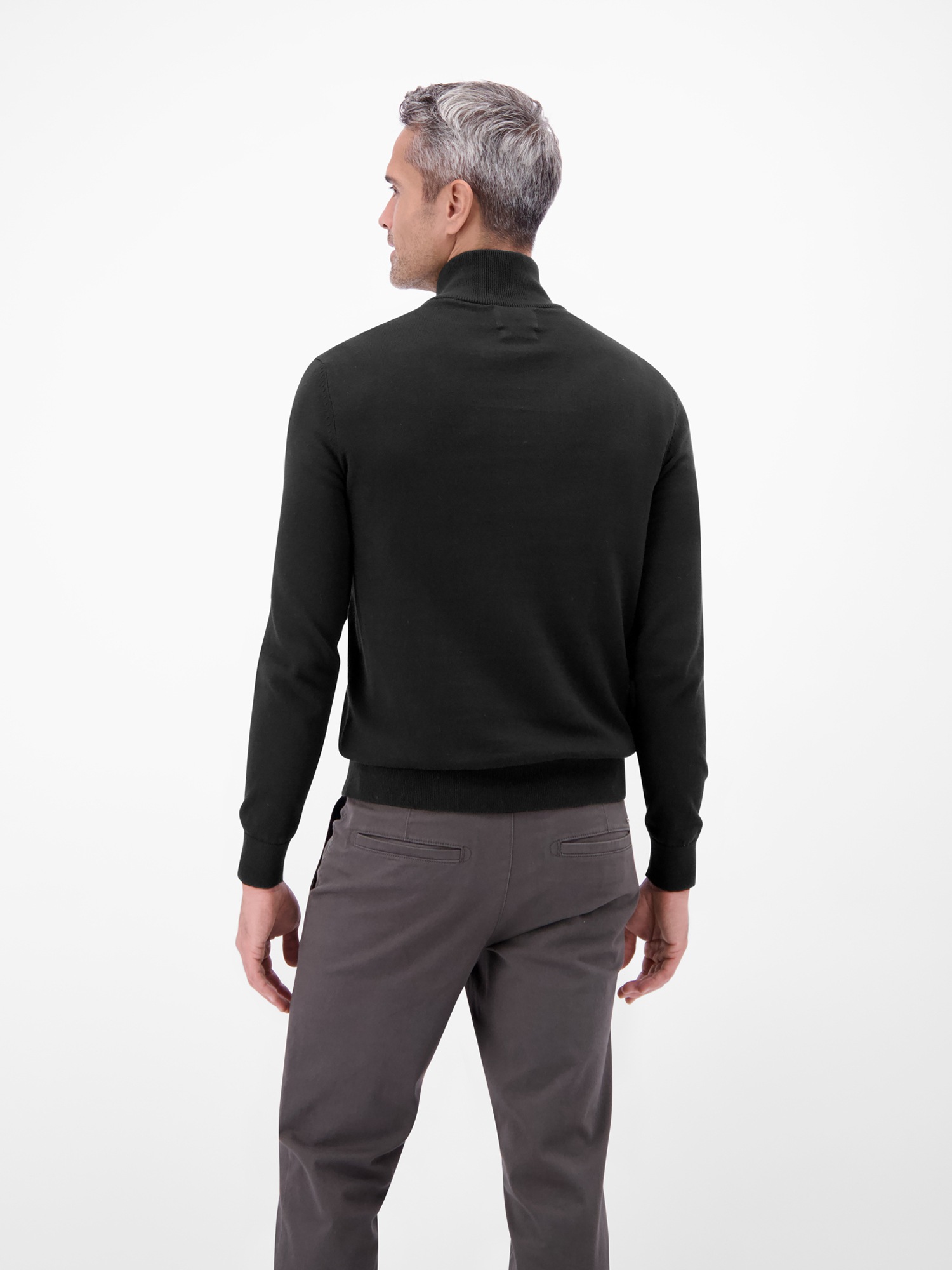 LERROS Troyer "Flachstrickpullover mit Troyerkragen" günstig online kaufen