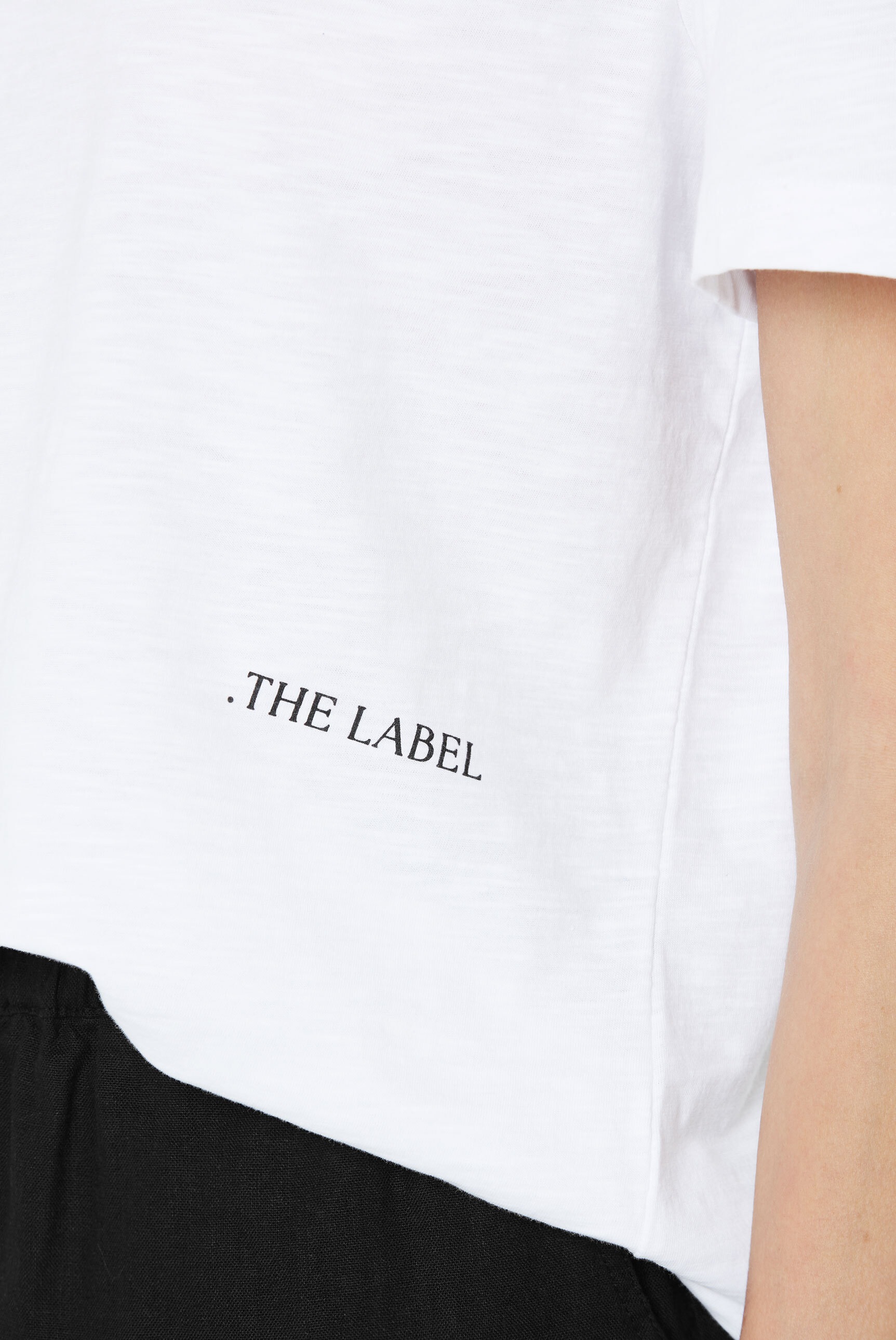 SENSES.THE LABEL Rundhalsshirt aus Baumwolle