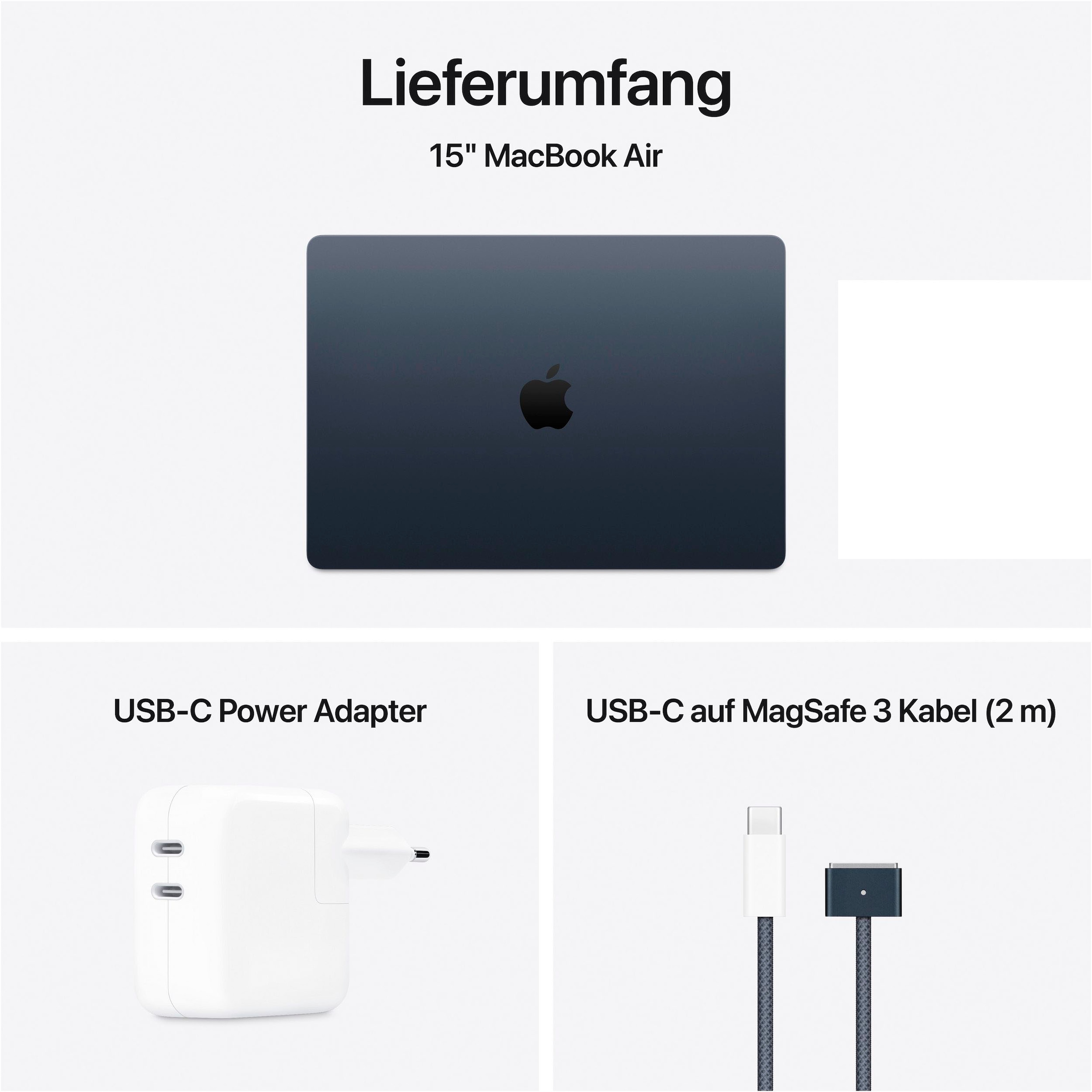 Apple Notebook »MacBook Air 15" CTO«, 38,91 cm, / 15,3 Zoll, Apple, M4, 10-Core GPU, 256 GB SSD
