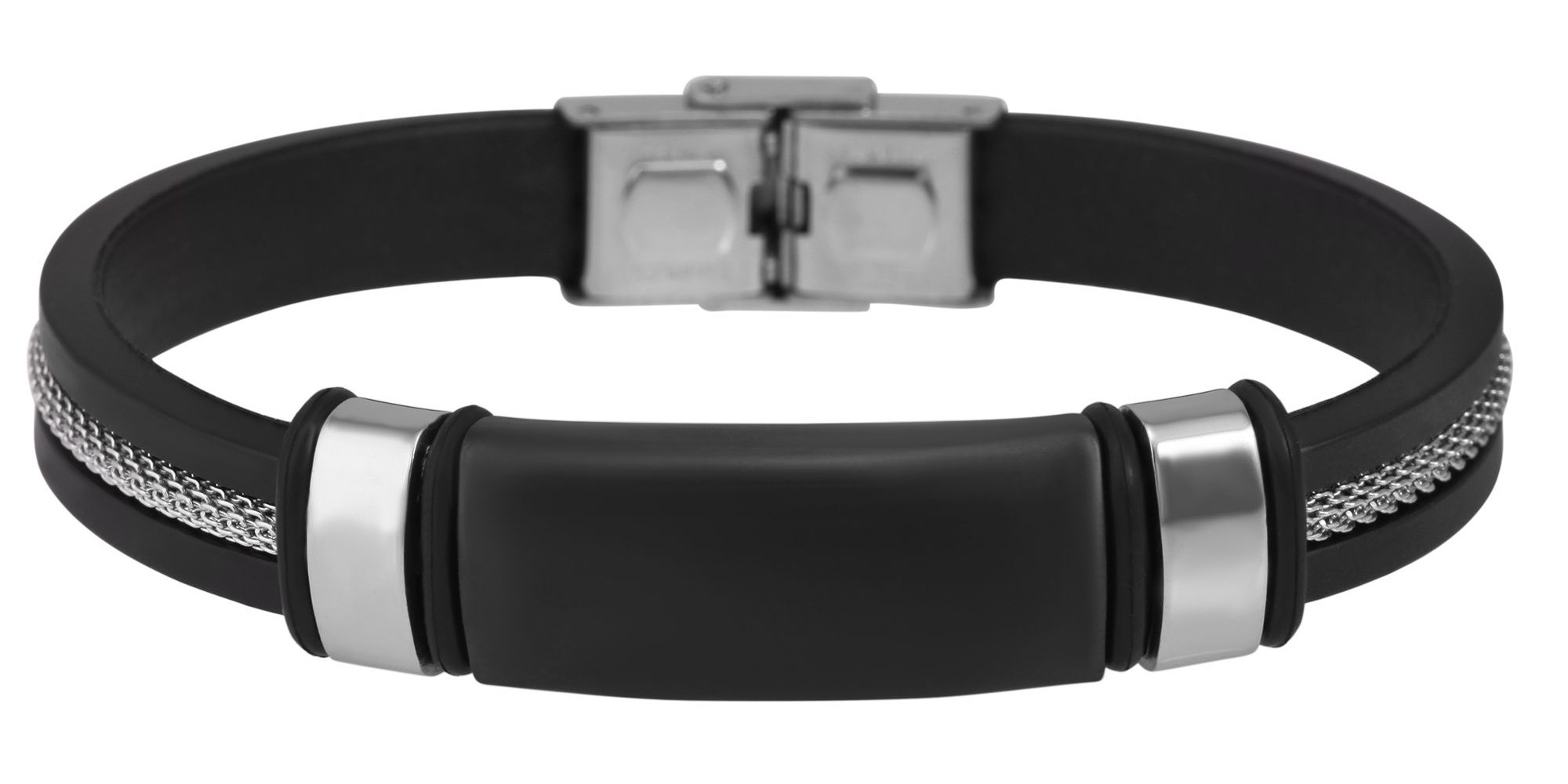 Adelia´s Armreif »Herren Armband – Armreif aus Silikon 21 cm« Ein Geschenk, das Freude macht