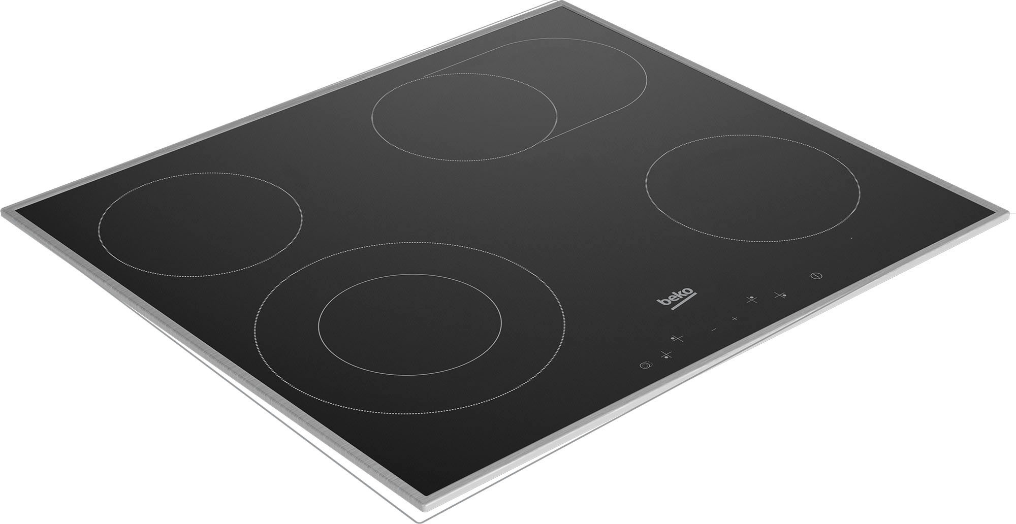 BEKO Elektro-Kochfeld "EB 9741 XHL", silber (silberfarben), B:58cm H:5,5cm T:51cm, Kochfelder, Booster-Funktion – Für besonders schnelles Aufheizen 3