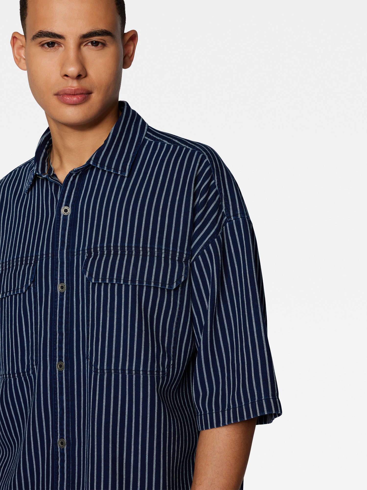 Mavi Streifenhemd »STRIPE SHIRT«, Kurzarmhemd