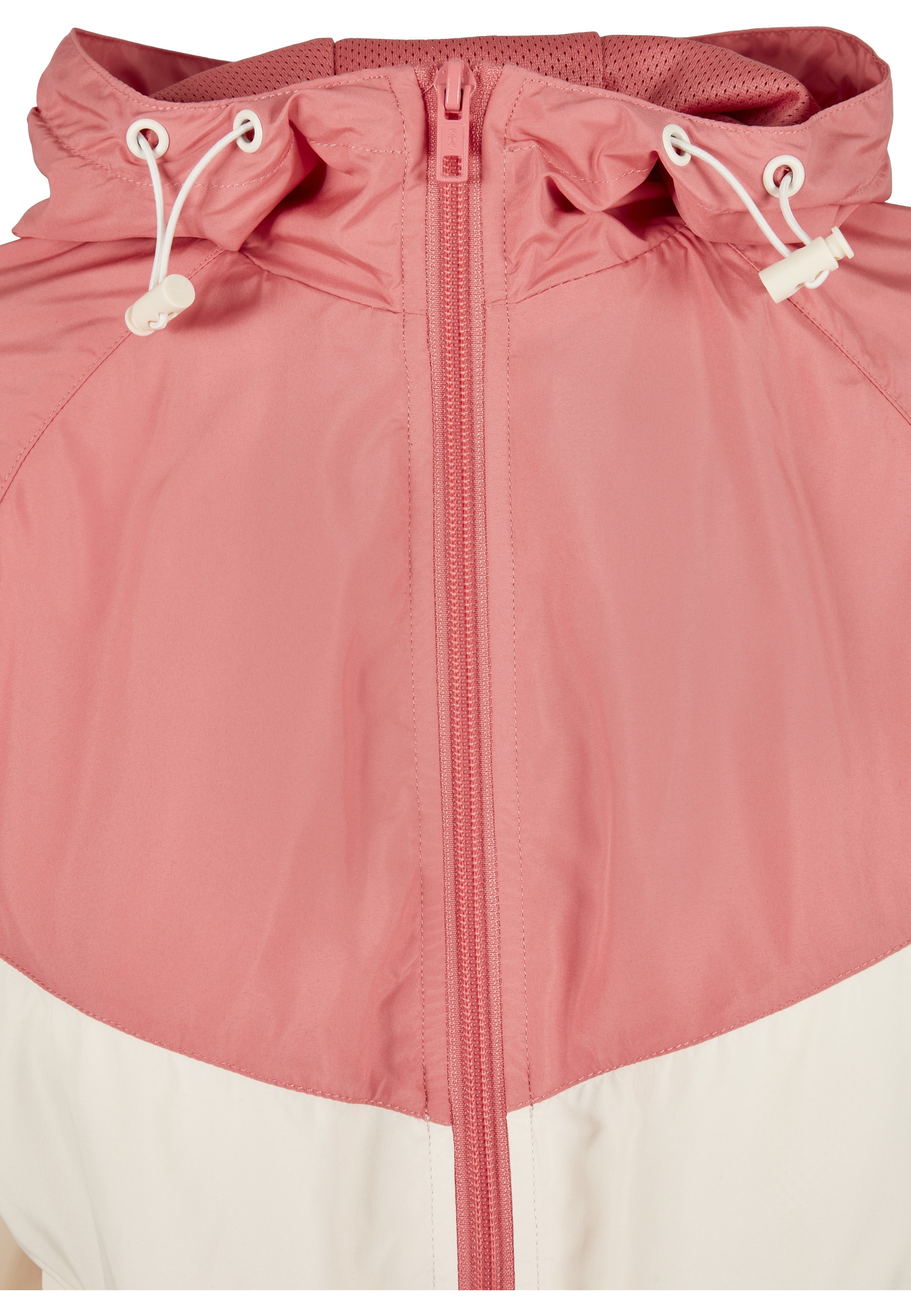 URBAN CLASSICS Anorak »Urban Classics Damen Ladies Arrow Windbreaker« 1 Stk. tlg. mit Kapuze