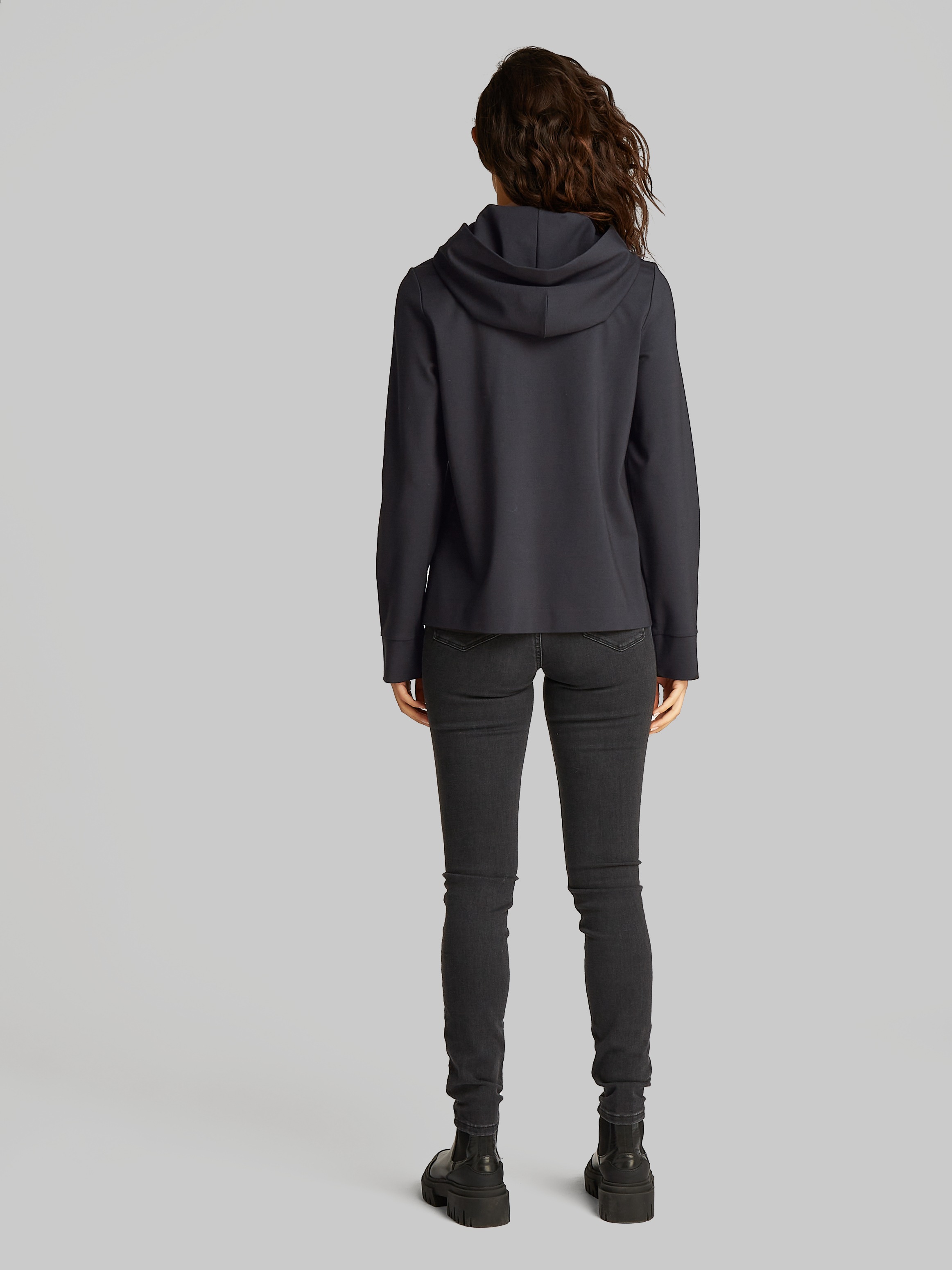 Calvin Klein Jeans Hoodie »LOGO ELASTIC MILANO HOODIE«, mit Logodruck, breite Kapuze