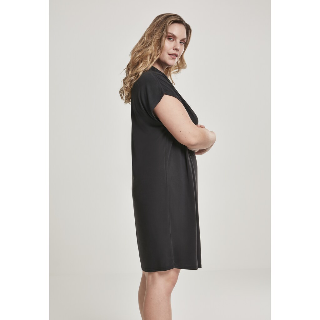 URBAN CLASSICS Shirtkleid »Urban Classics Damen Ladies Modal Dress«, (1 tlg.)