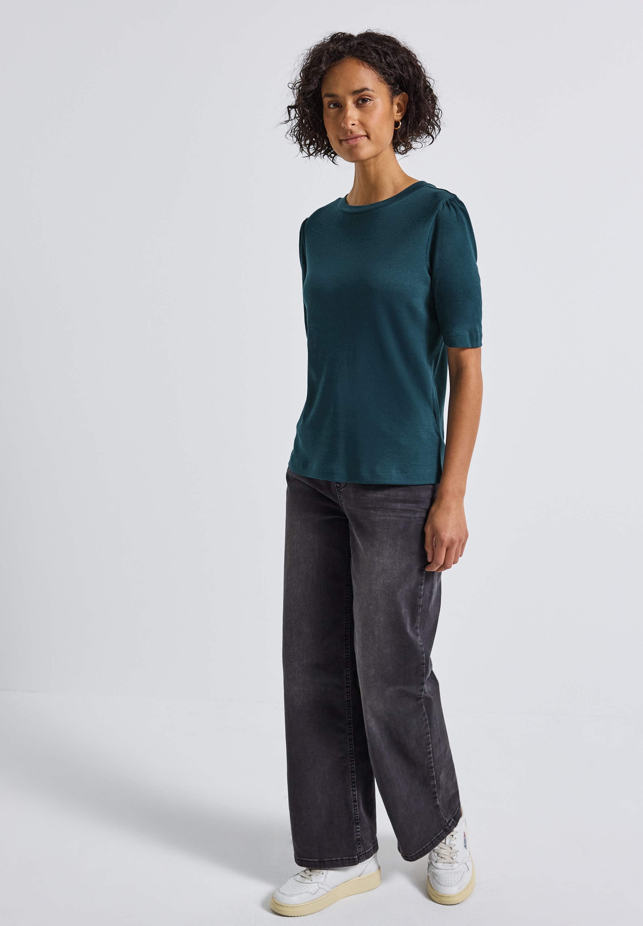 STREET ONE T-Shirt, im soften Baumwoll-Mix