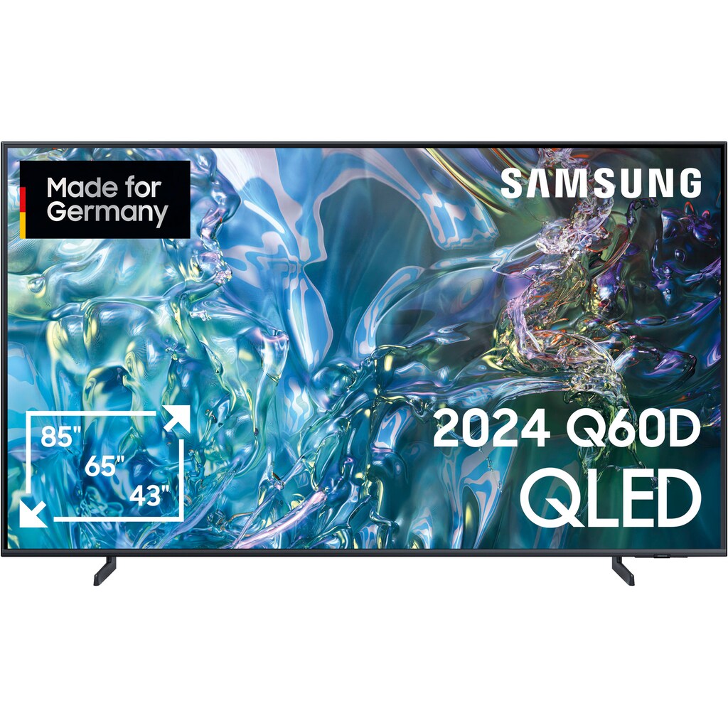 Samsung QLED-Fernseher »GQ65Q60DAU«, 163 cm/65 Zoll, 4K Ultra HD, Smart-TV