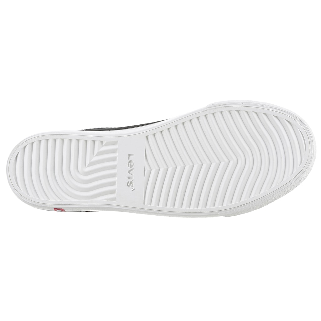 Levi's® Plateausneaker »LS2 S«, mit Ziernähten, Freizeitschuh, Halbschuh, Schnürschuh