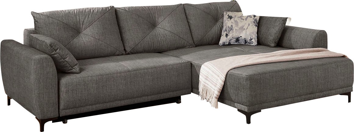 Jockenhöfer Gruppe Ecksofa "Aviano L-Form" inkl. praktischer Bettfunktion, günstig online kaufen