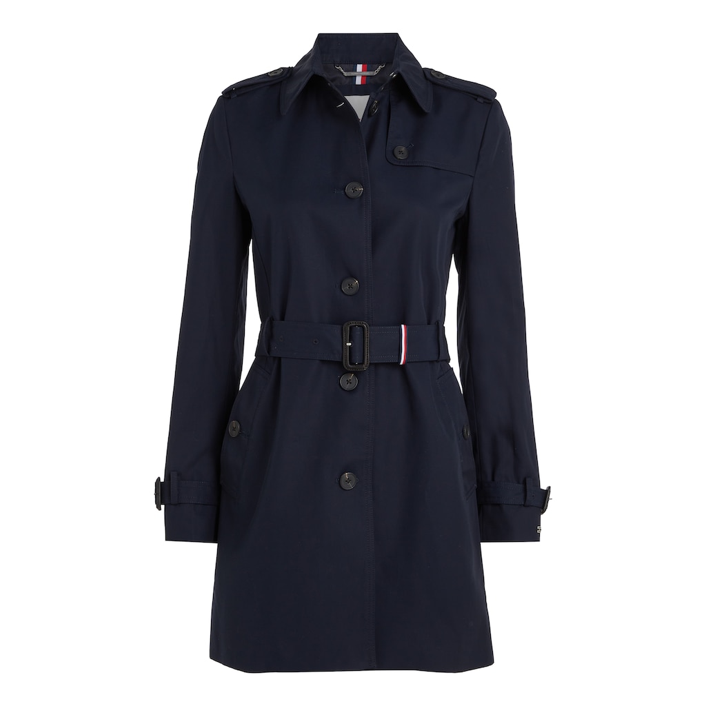 Tommy Hilfiger Langjacke »HERITAGE SINGLE BREASTED TRENCH«