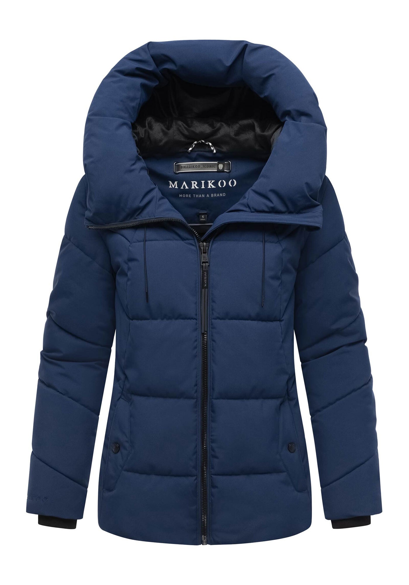 Marikoo Winterjacke »Kuscheltatze«, mit extra hohem Kragen