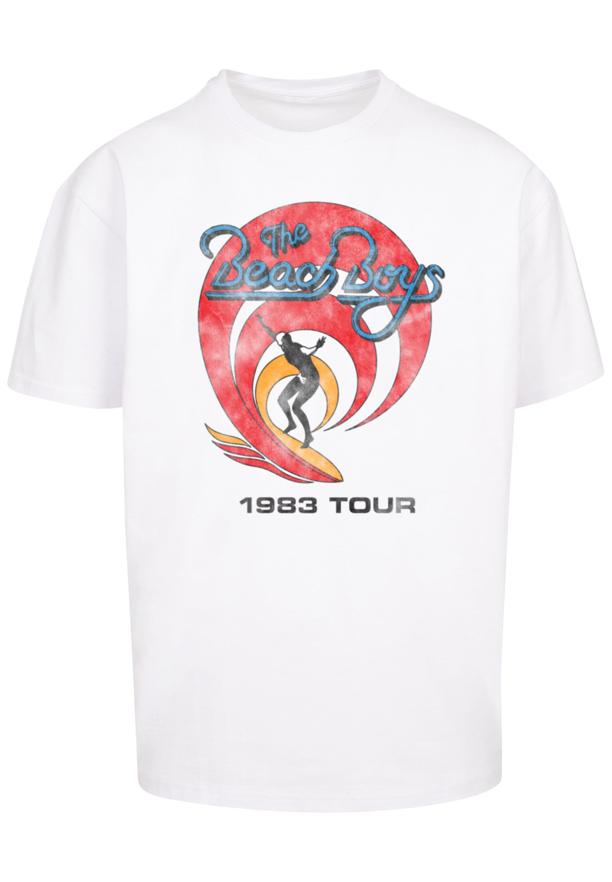 F4NT4STIC T-Shirt »The Beach Boys Band Surfer '83 Vintage«, Print