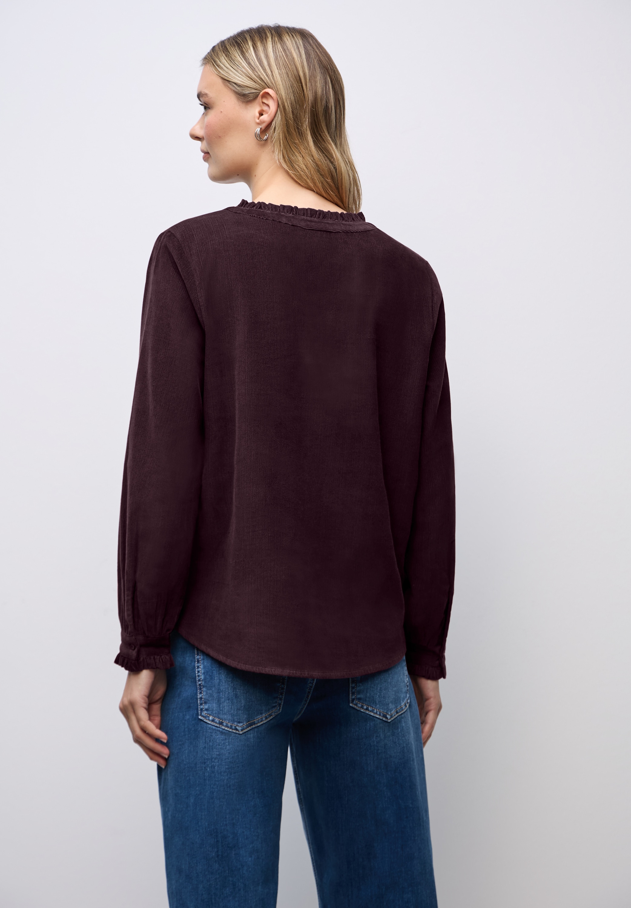 STREET ONE Langarmbluse im Tunika-Style