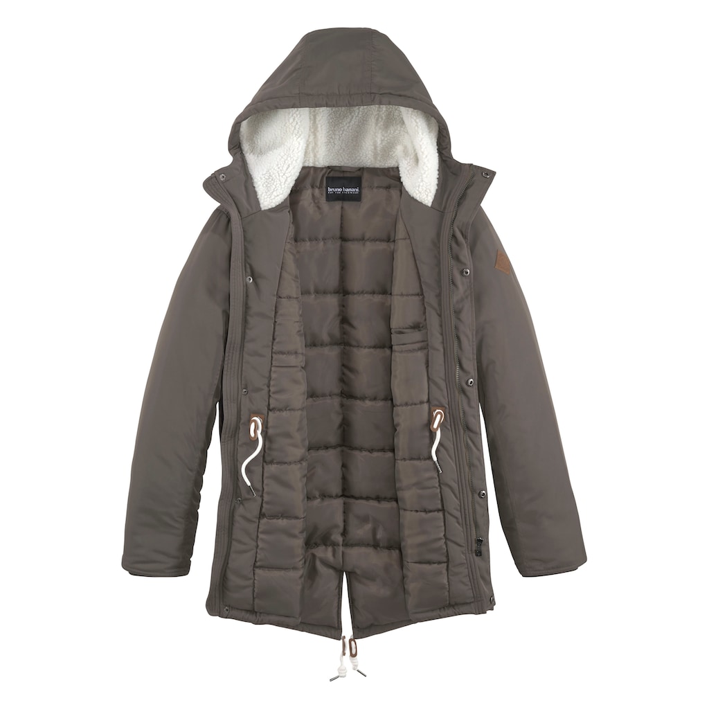 Bruno Banani Winterjacke, mit Kapuze