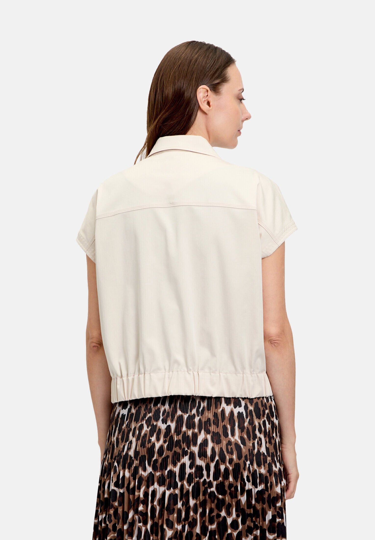 Betty&Co Kurzweste »Damen mit Kragen« Material