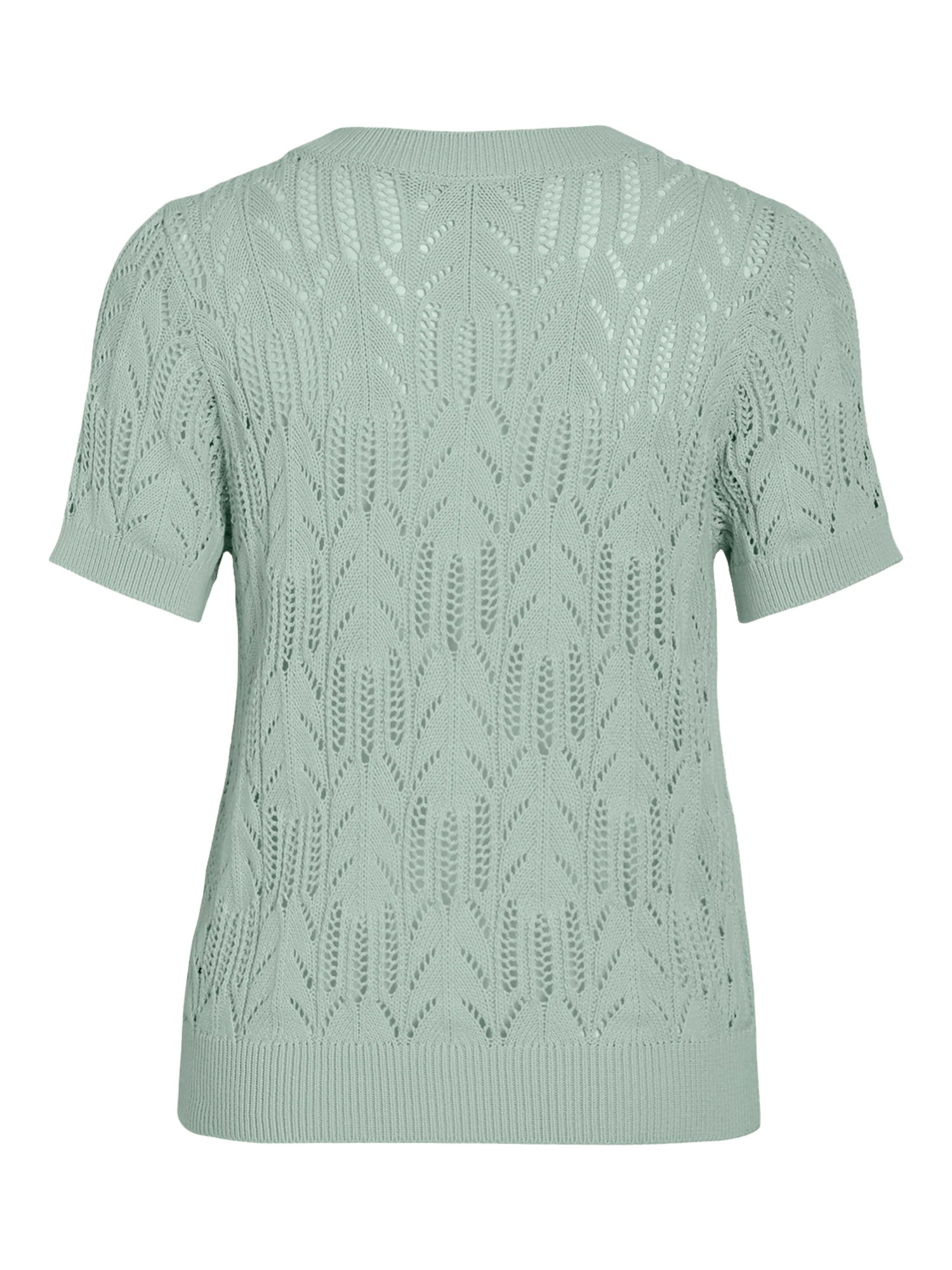 Vila Kurzarmpullover »VICOTTI S/S O-NECK KNIT TOP - NOOS«