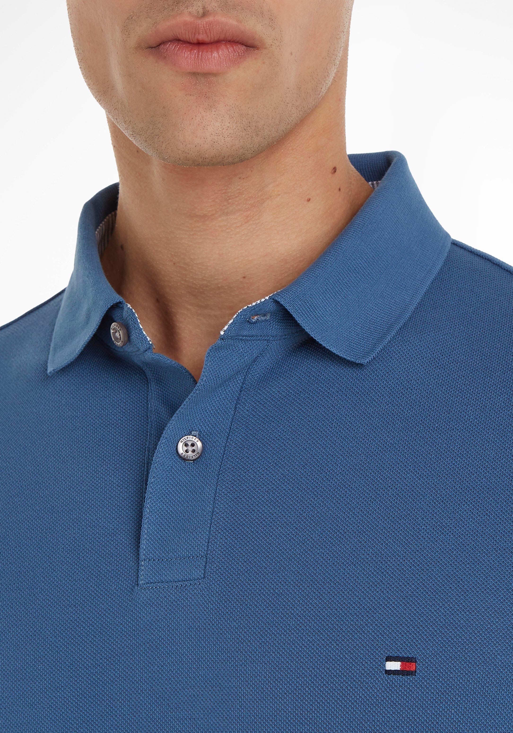 Tommy Hilfiger Poloshirt »1985 REGULAR POLO«, mit Tommy Hilfiger  Kontraststreifen innen am Kragen ▷ für | BAUR