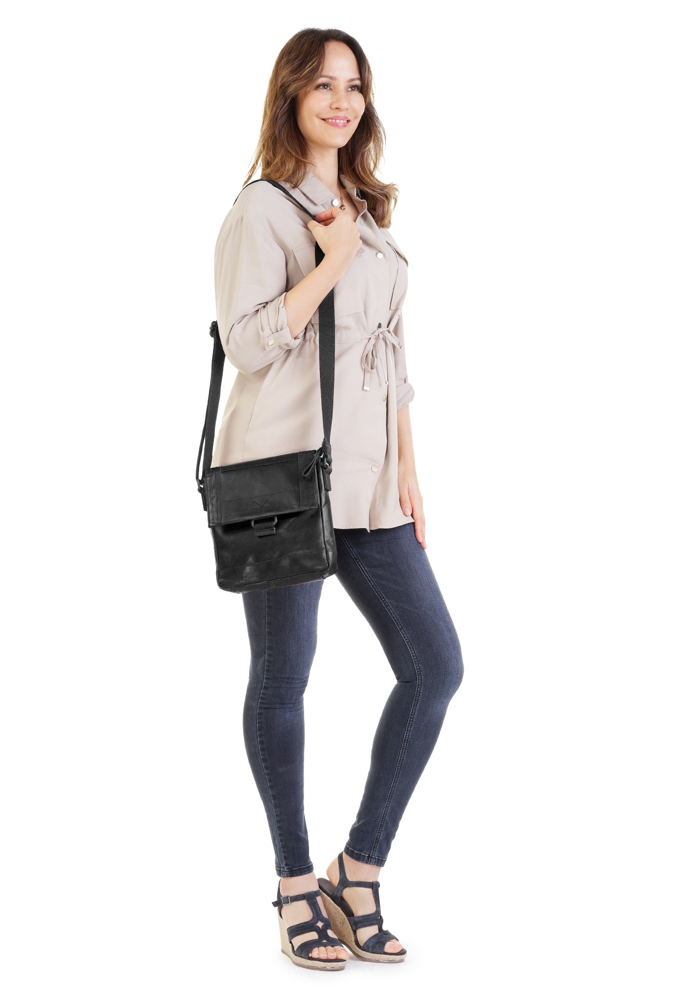 Sansibar Umhängetasche echt Leder günstig online kaufen