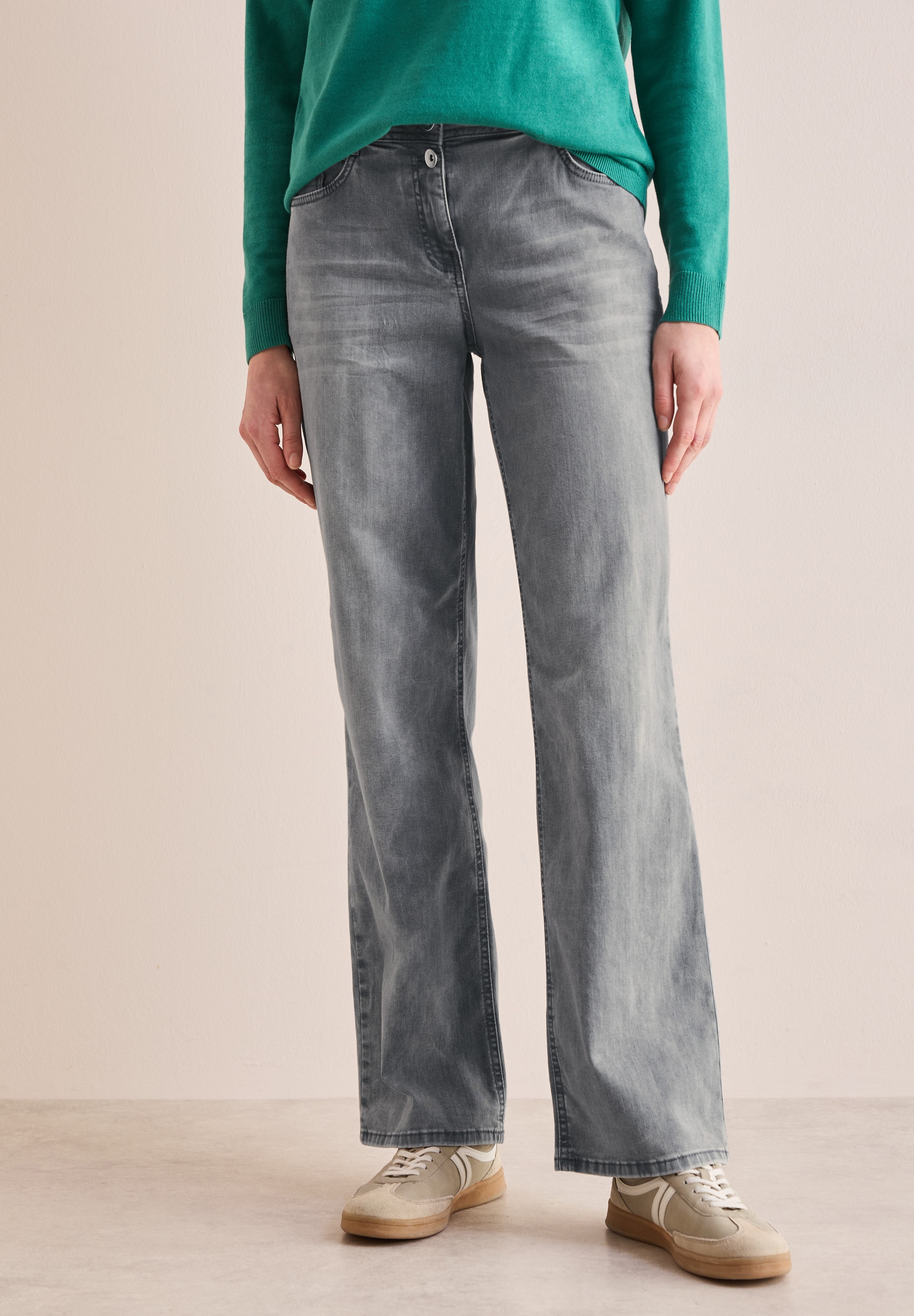 Cecil Loose-fit-Jeans, High Waist