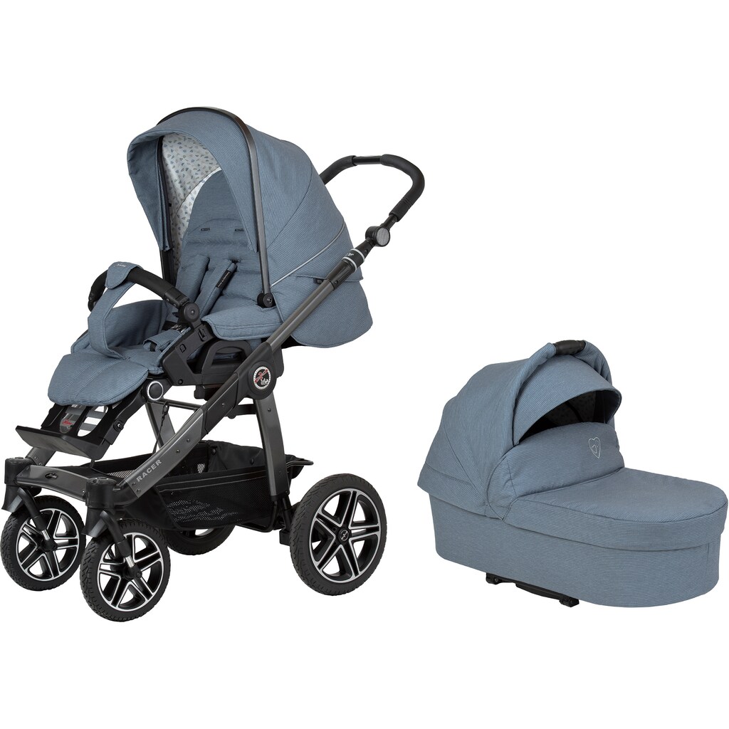 Hartan Kombi-Kinderwagen »Racer GTS - Casual Collection«, 22 kg